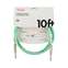 Fender Original Series 10ft Instrument Cable Surf Green Front View