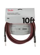 Fender Professional Series 10ft Instrument Cable Red Tweed