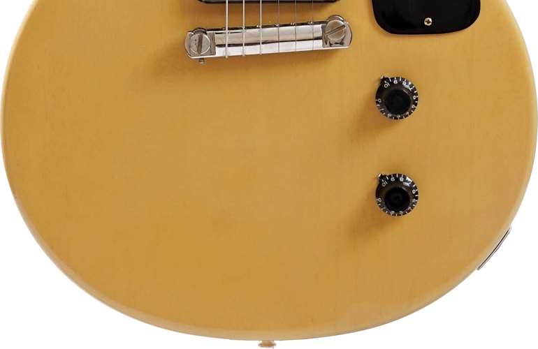 Gibson Custom Shop 1958 Les Paul Junior Double Cut Reissue VOS TV Yellow (Ex-Demo) #841449 Gibson Custom Shop 1958 Les Paul Junior Double Cut Reissue VOS TV Yellow (Ex-Demo) #841449