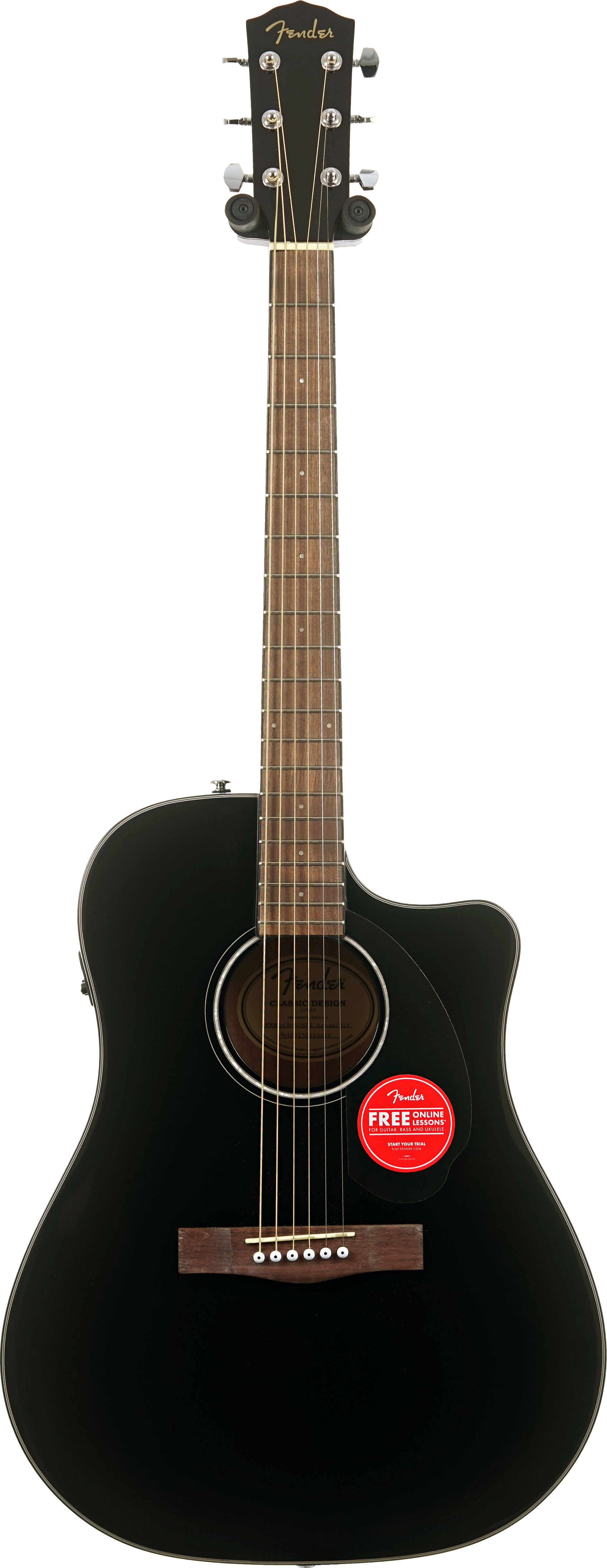 Fender CD-60SCE Black Walnut Fingerboard (Ex-Demo) #IPS250103420