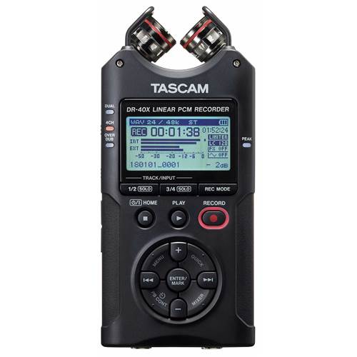 Tascam DR-40X 4 Track Audio Recorder (Ex-Demo) #2340979