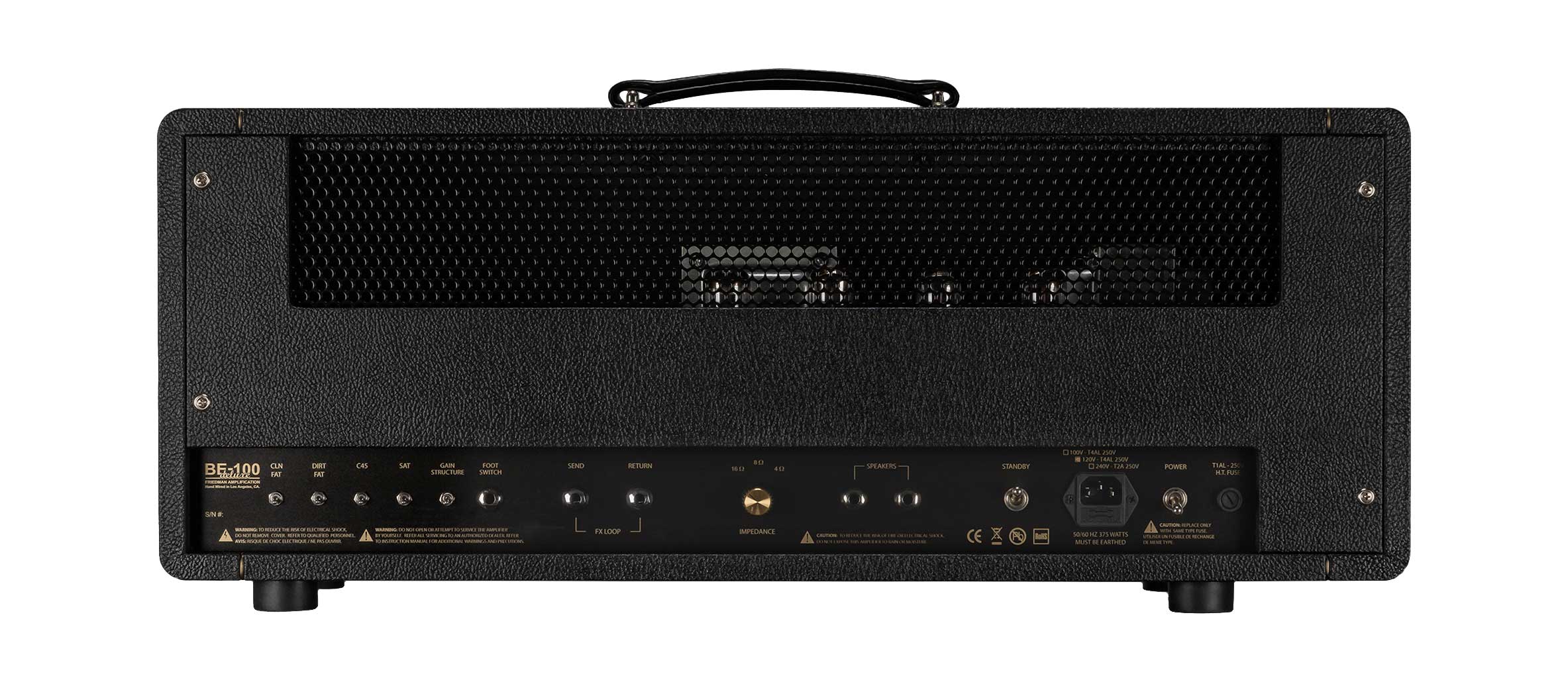 Friedman BE-100 Brown Eye Deluxe 100W Valve Amp Head