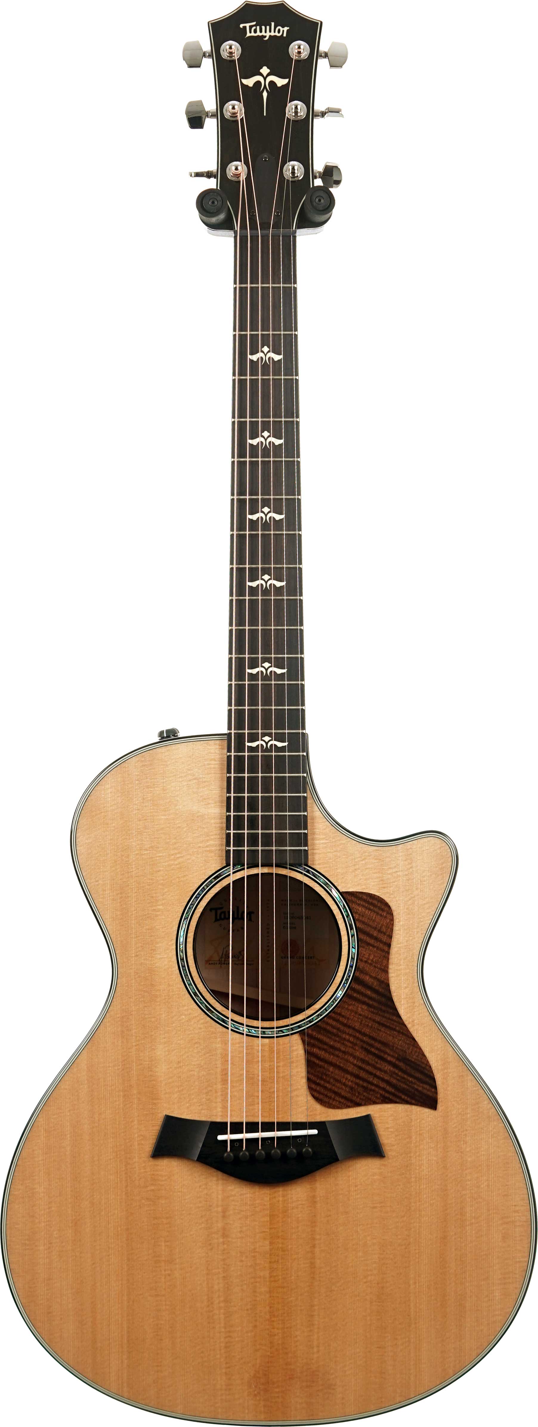 Taylor 612ce Grand Concert V Class Bracing #1206045041
