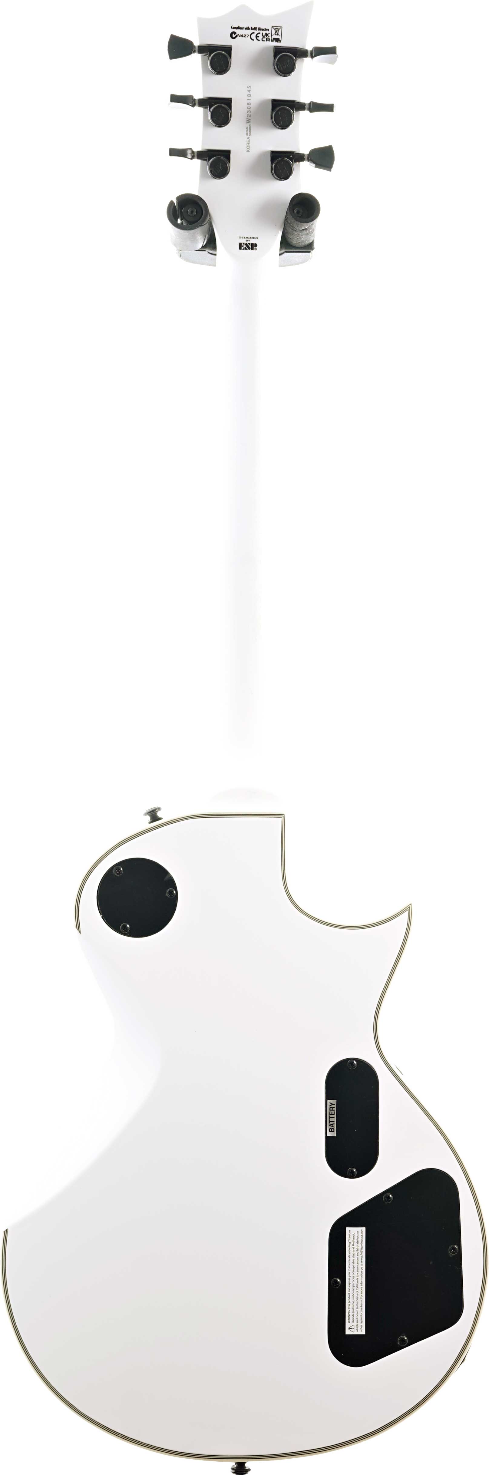 ESP LTD Iron Cross James Hetfield Snow White Left Handed (Nearly New) #W23081845