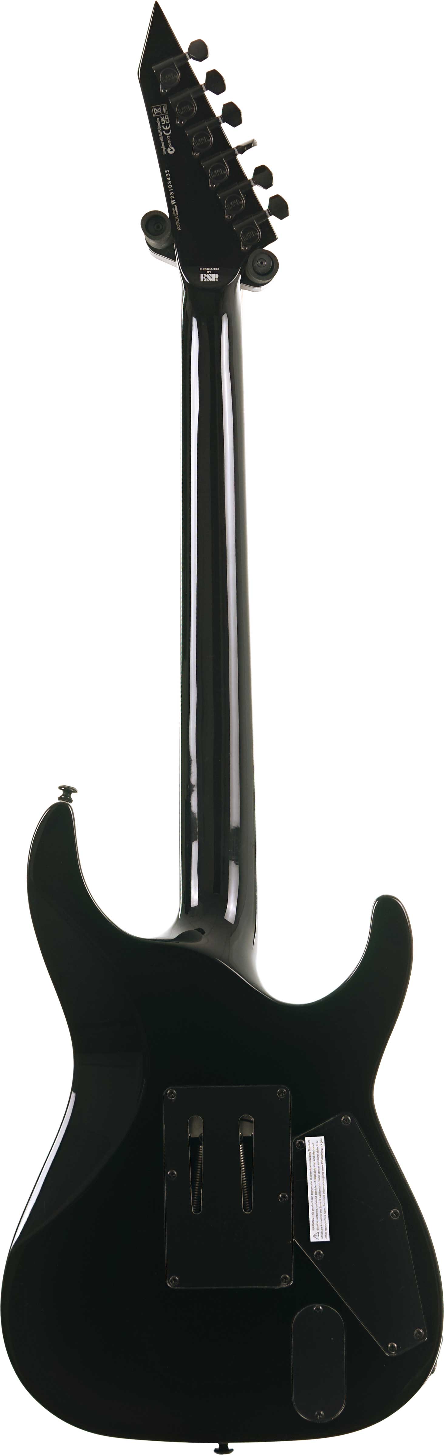 ESP LTD KH-602 Kirk Hammet Black Left Handed (Ex-Demo) #W23103435