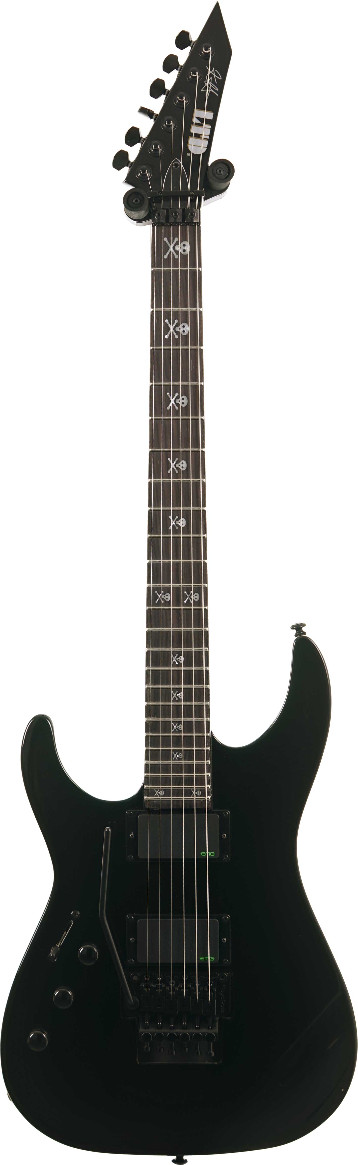 ESP LTD KH-602 Kirk Hammet Black Left Handed (Ex-Demo) #W23103435