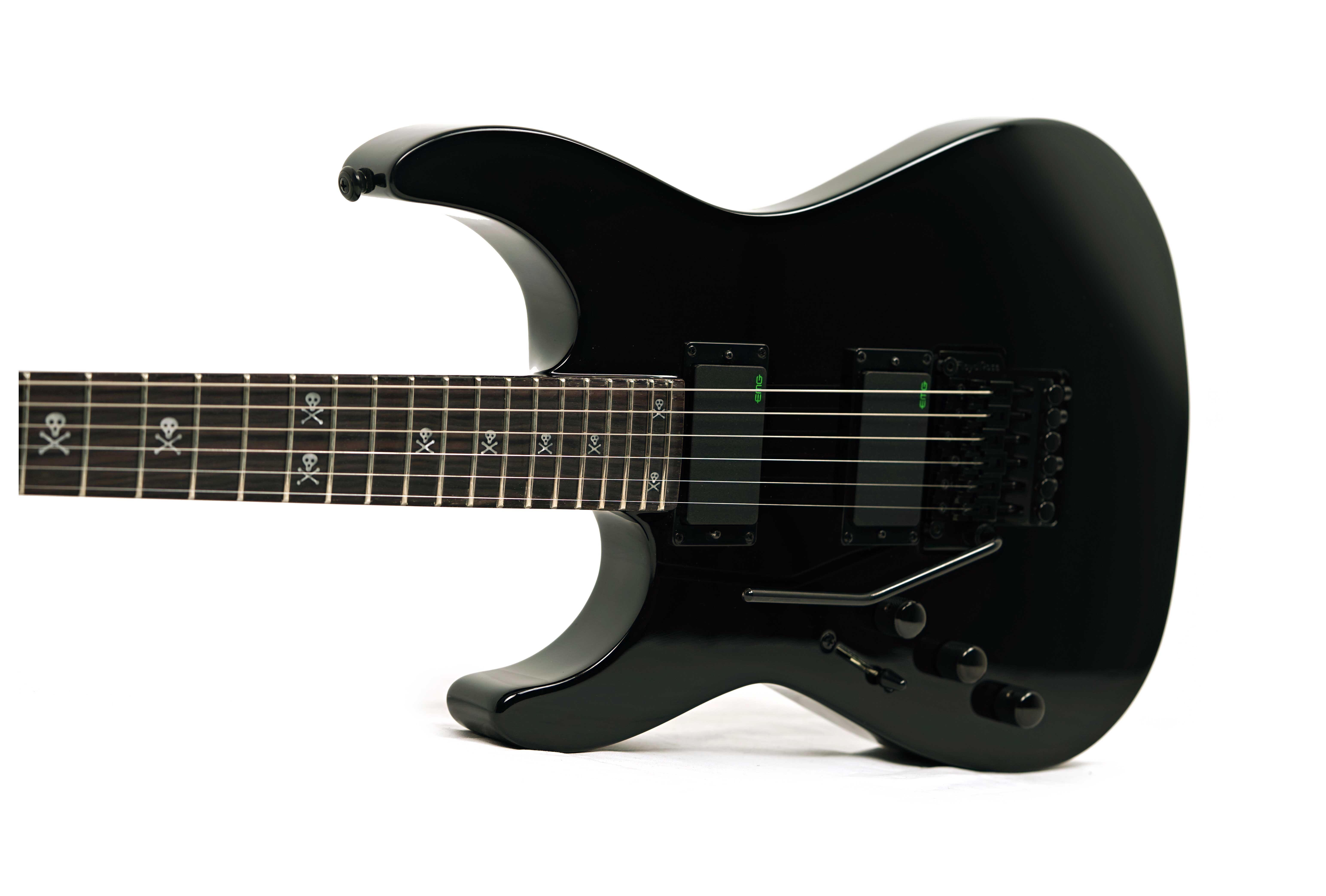 ESP LTD KH-602 Kirk Hammet Black Left Handed (Ex-Demo) #W23103435