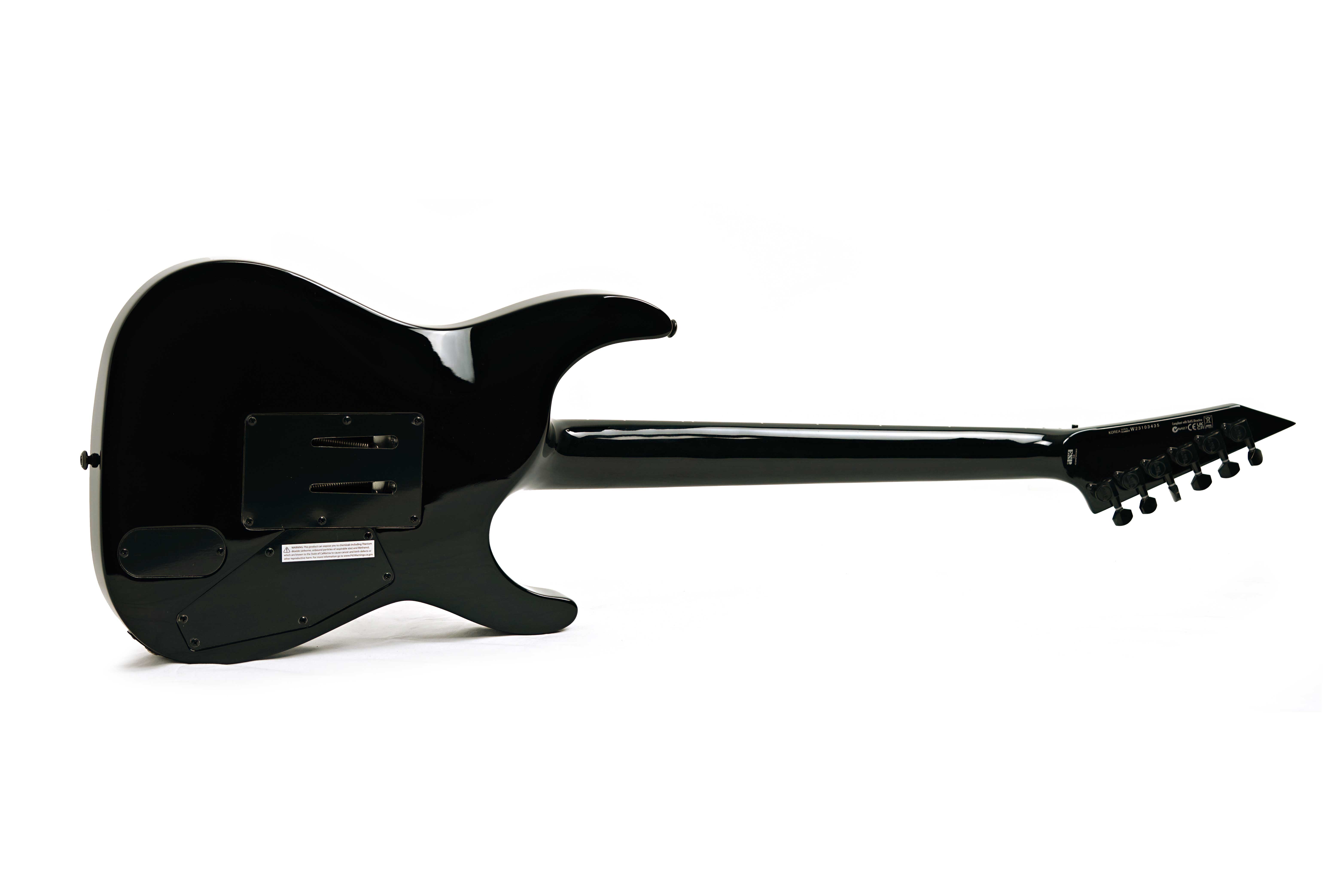 ESP LTD KH-602 Kirk Hammet Black Left Handed (Ex-Demo) #W23103435