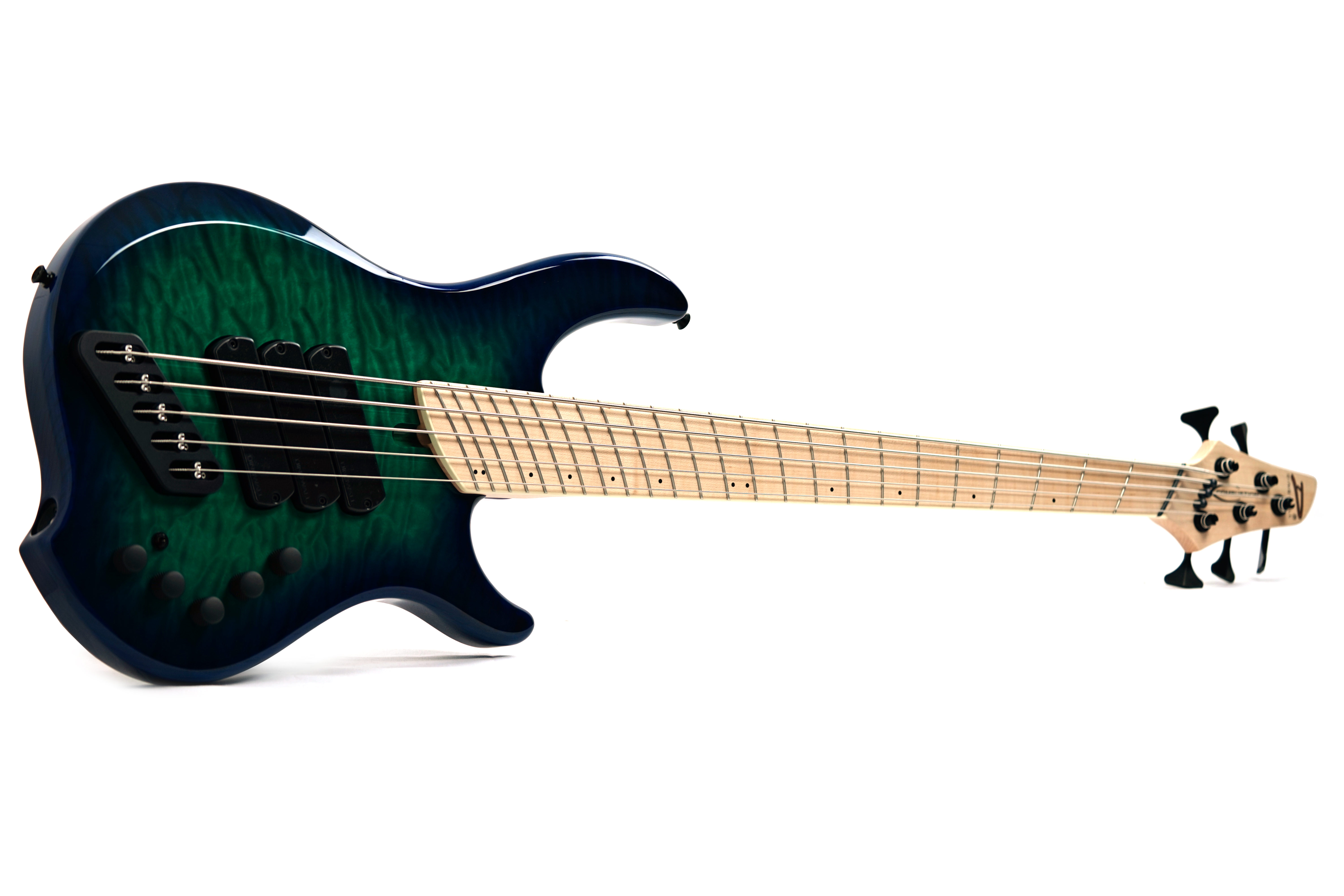Dingwall Combustion 3 Pickup 5 String Whalepool Burst Quilt Maple Fingerboard #19565