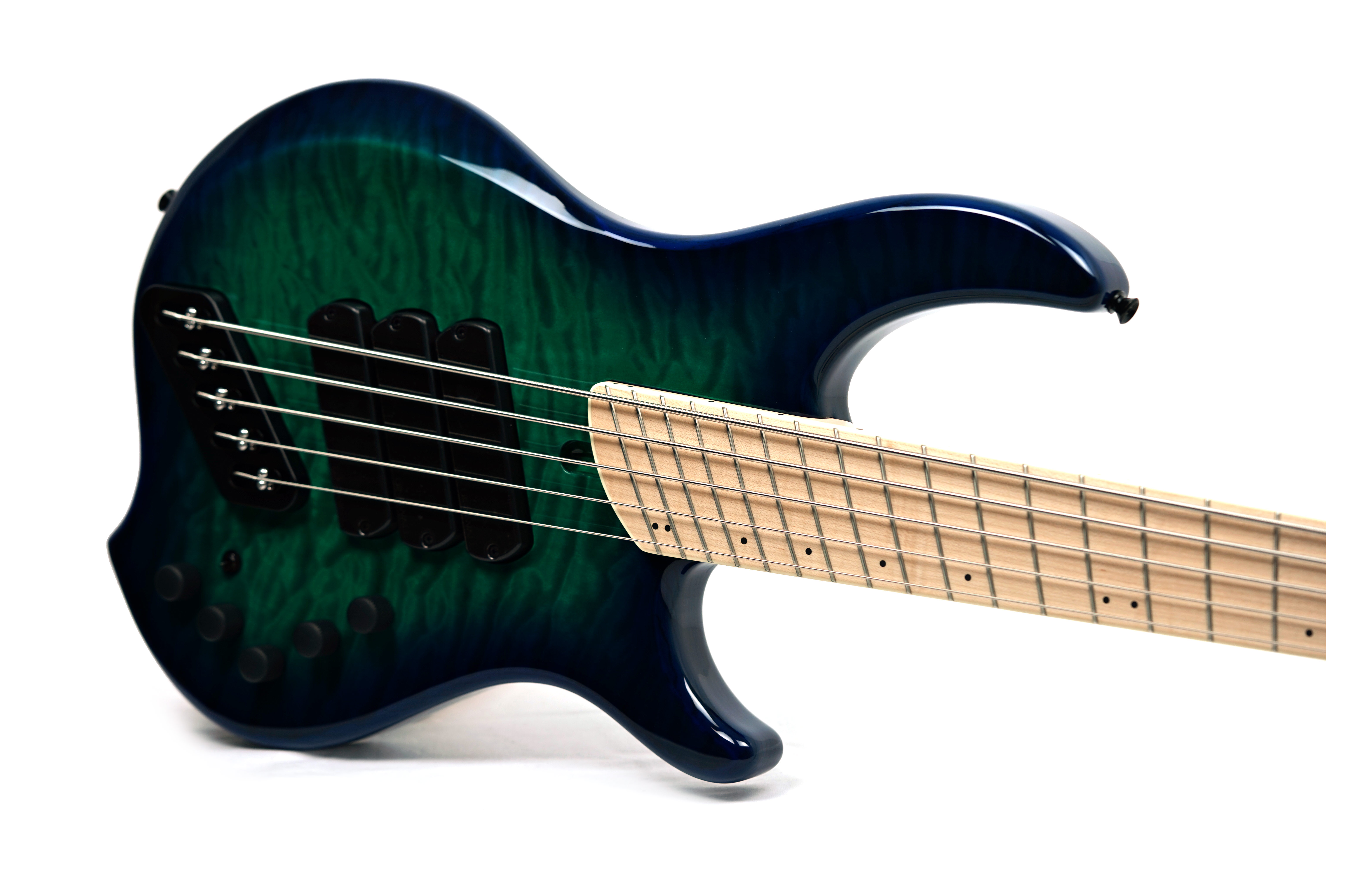 Dingwall Combustion 3 Pickup 5 String Whalepool Burst Quilt Maple Fingerboard #19565