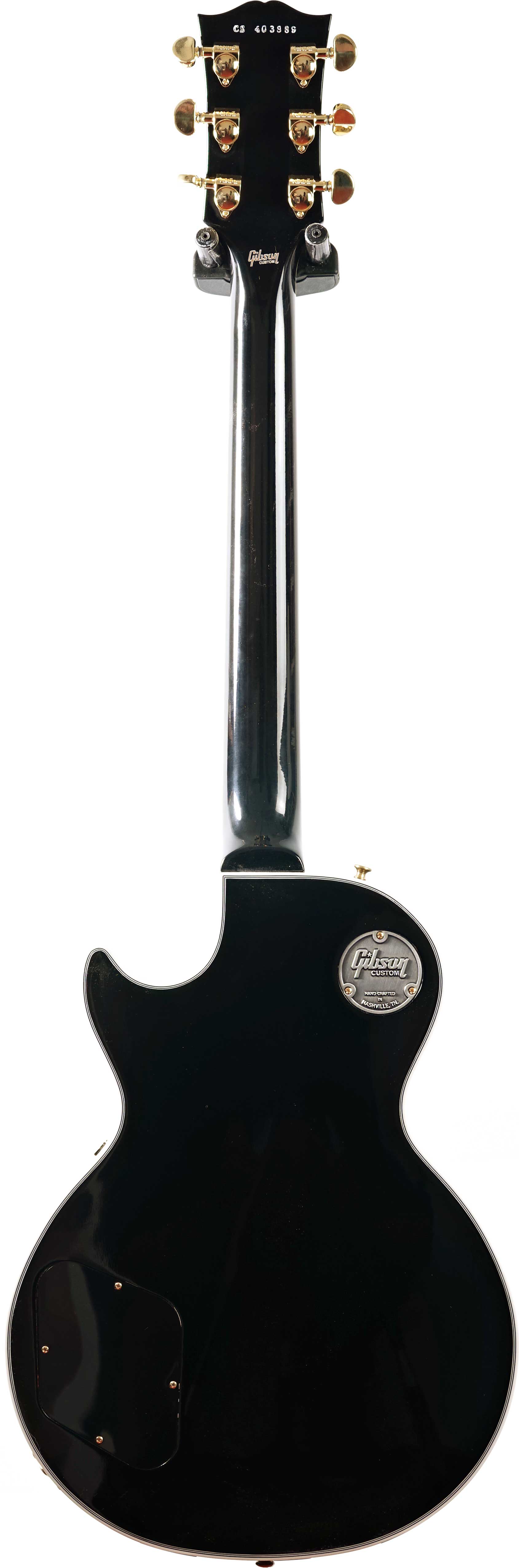 Gibson Custom Shop Les Paul Custom Ebony Fingerboard Gloss #CS403889