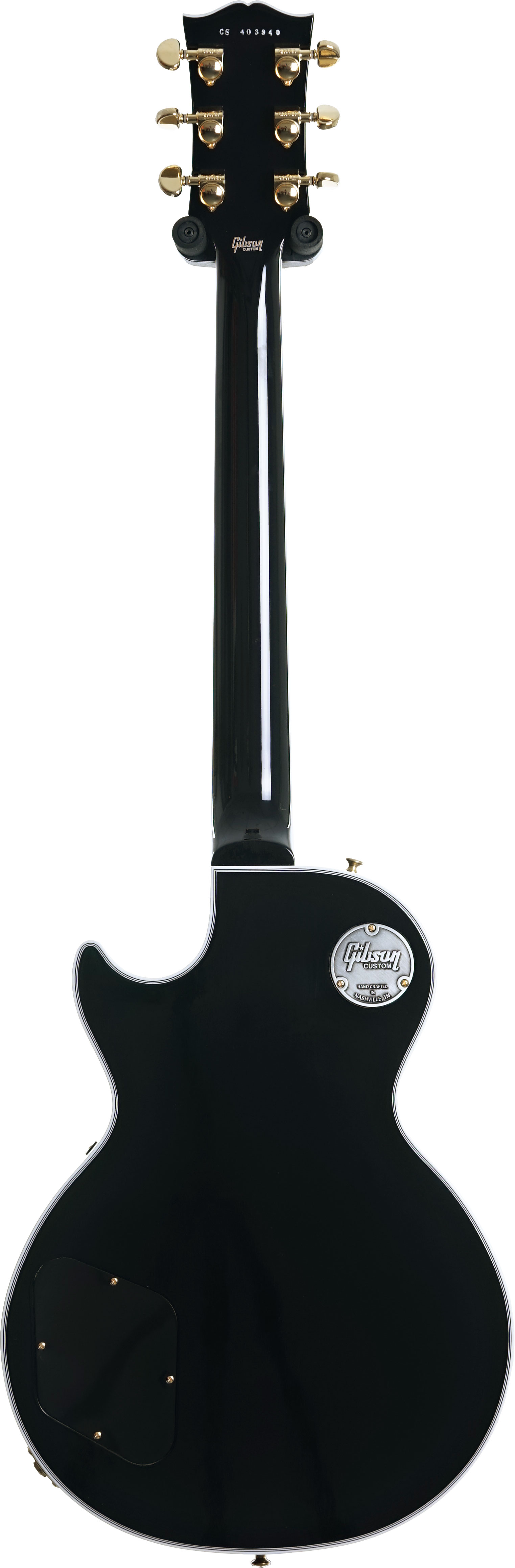 Gibson Custom Shop Les Paul Custom Ebony Fingerboard Gloss #CS403940