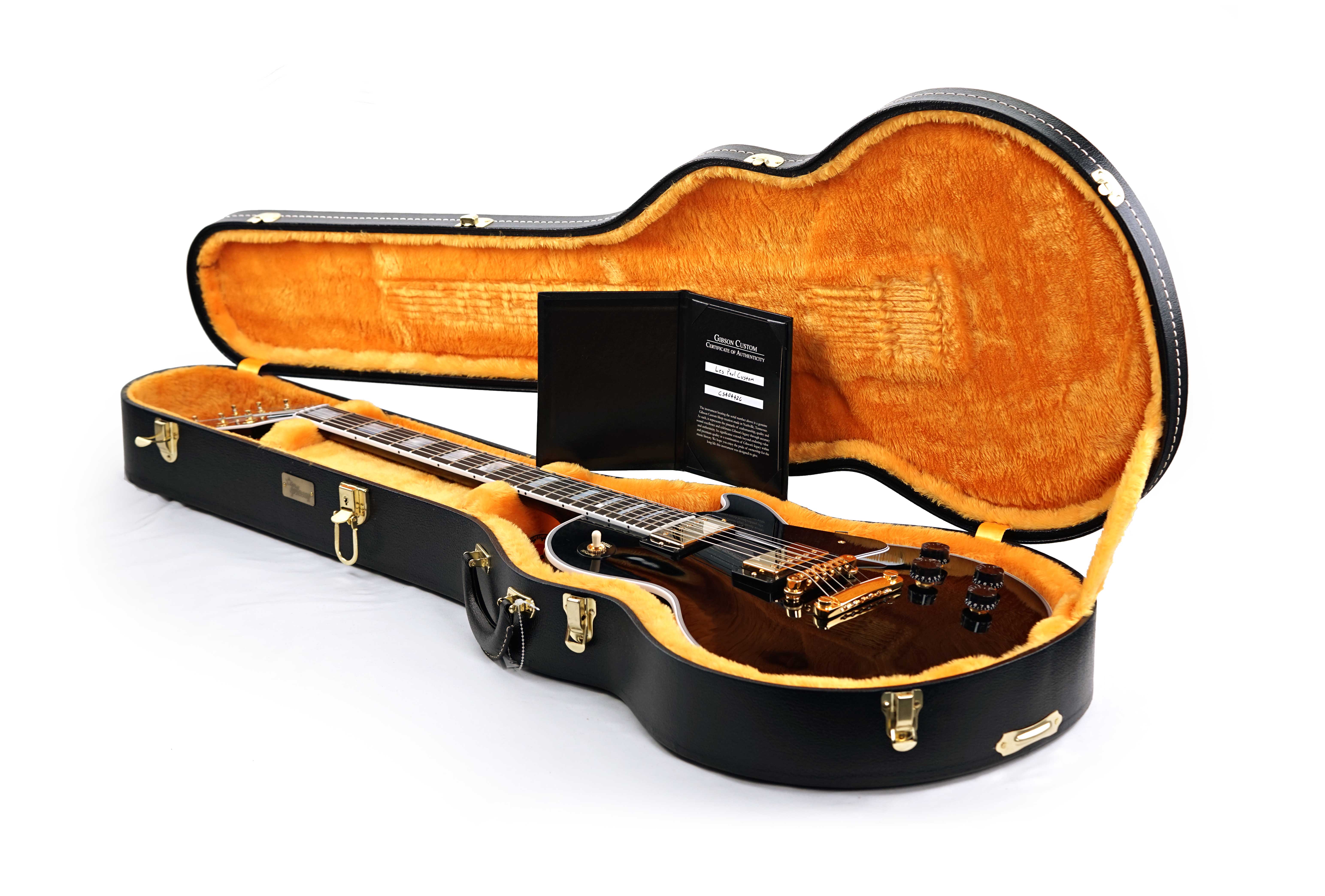 Gibson Custom Shop Les Paul Custom Ebony Fingerboard Gloss #CS404426