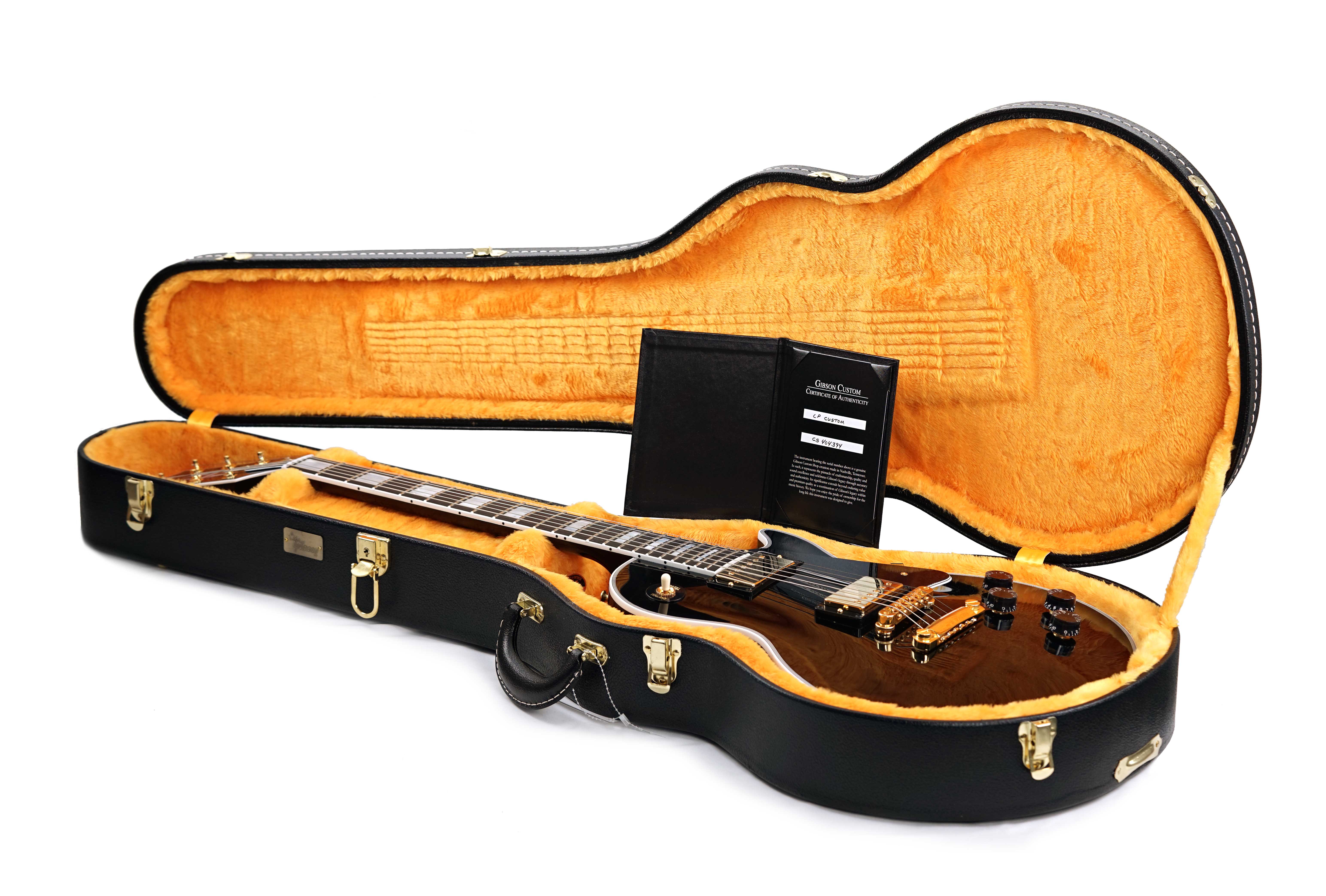 Gibson Custom Shop Les Paul Custom Ebony Fingerboard Gloss #CS404394