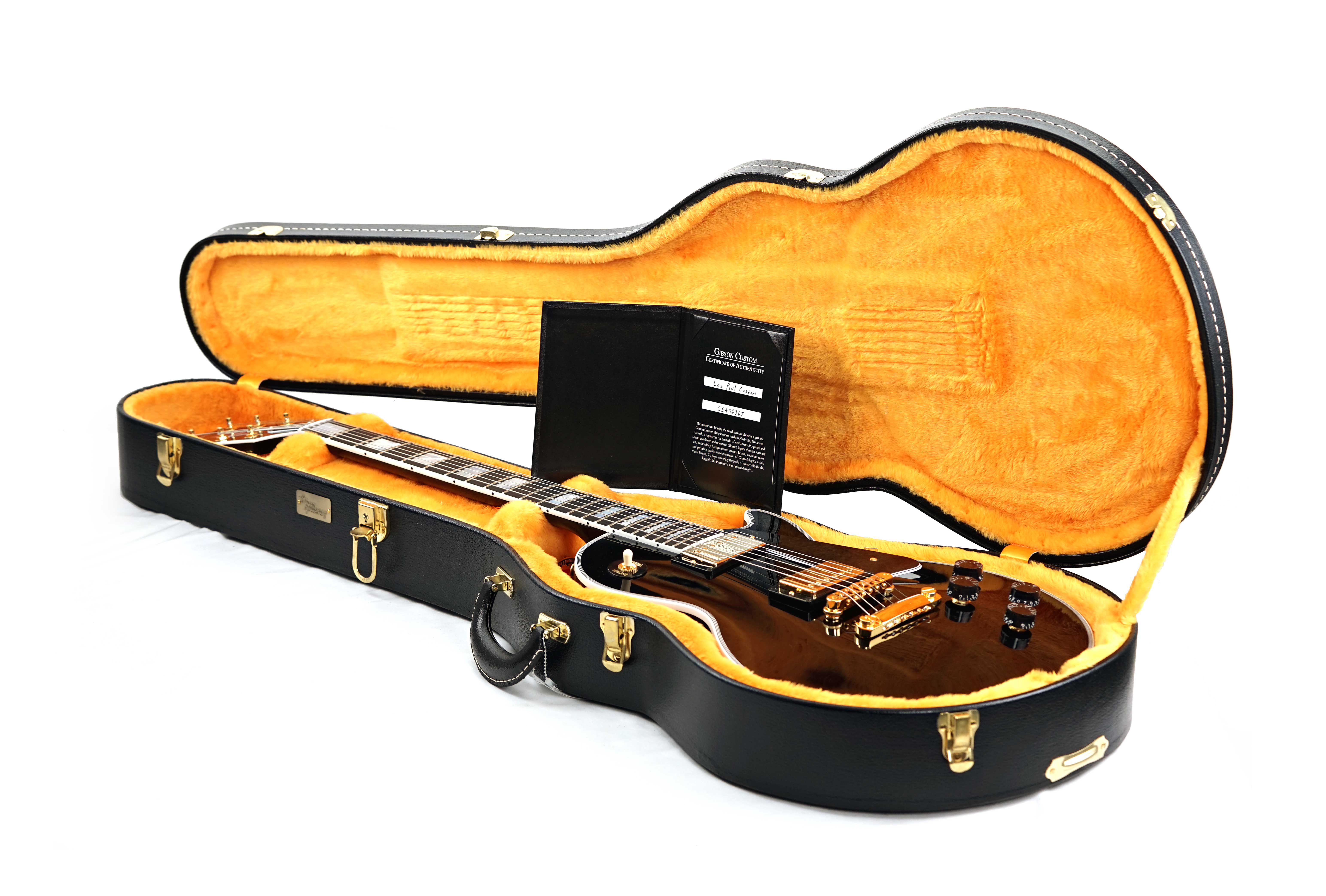 Gibson Custom Shop Les Paul Custom Ebony Fingerboard Gloss #CS404367