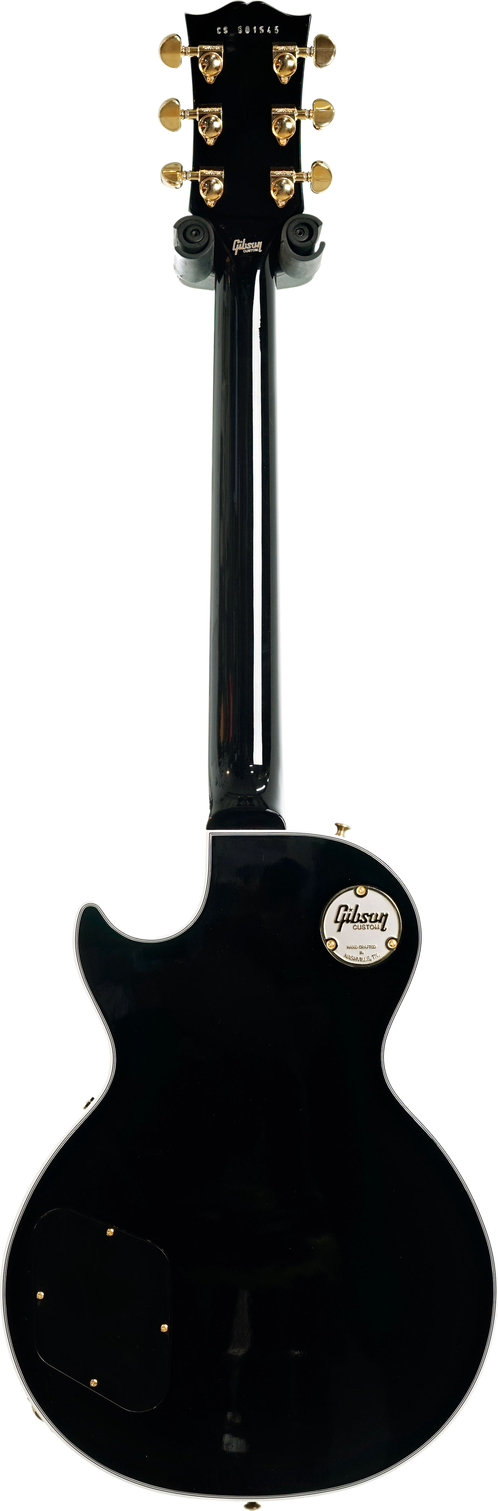 Gibson Custom Shop Les Paul Custom Ebony with Ebony Fingerboard Gloss #CS501545