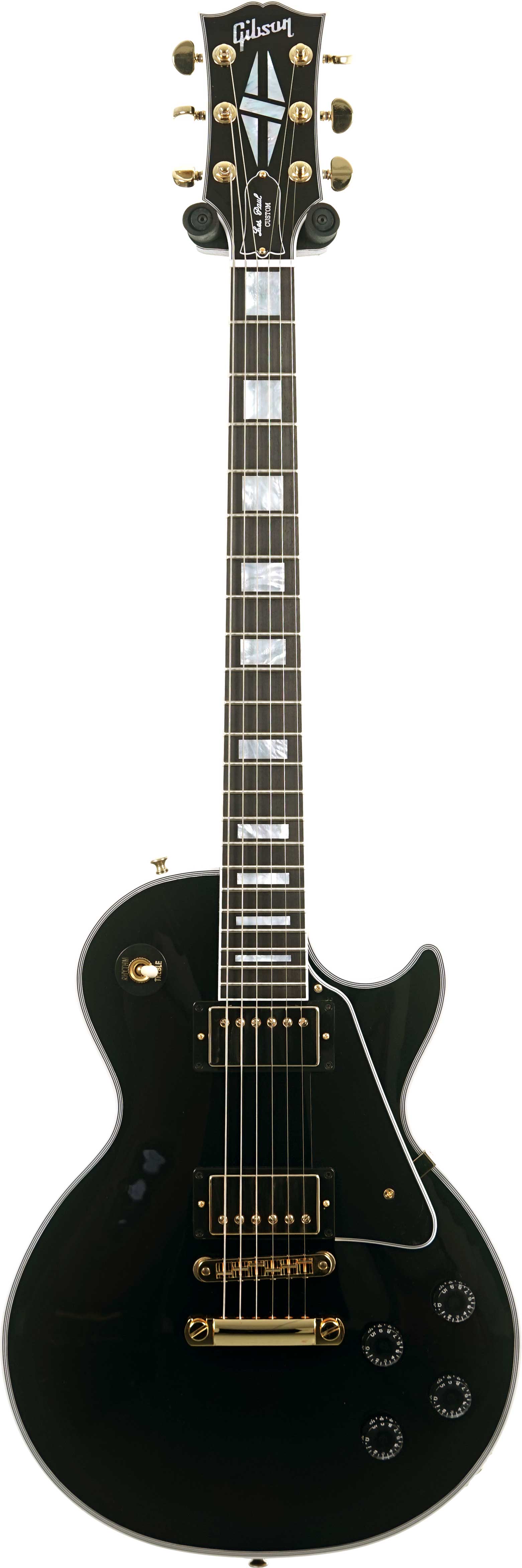 Gibson Custom Shop Les Paul Custom Ebony with Ebony Fingerboard Gloss #CS501625