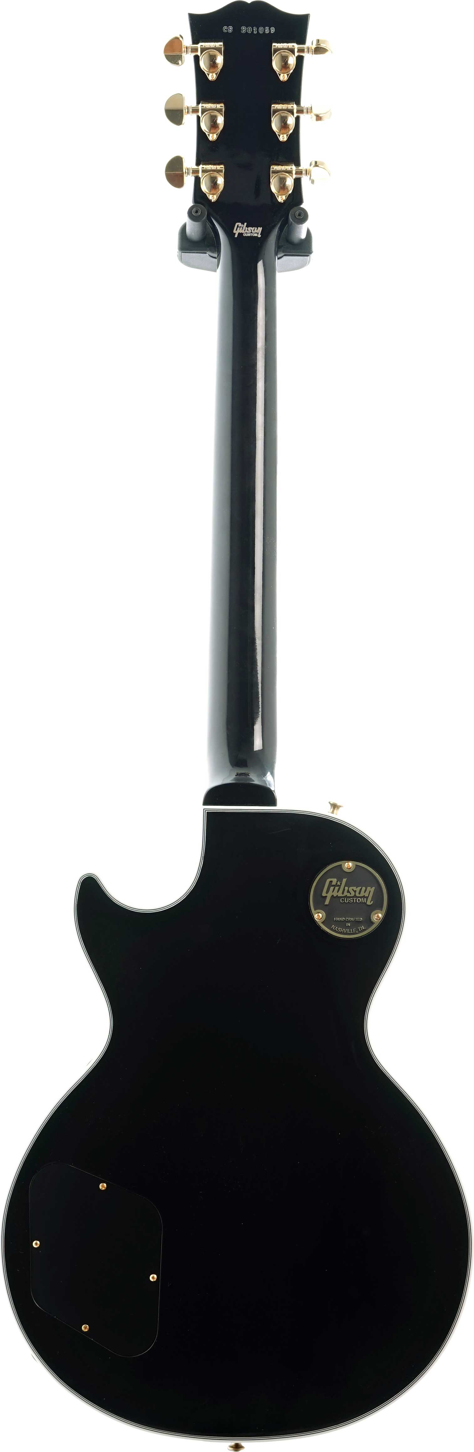 Gibson Custom Shop Les Paul Custom Ebony with Ebony Fingerboard Gloss