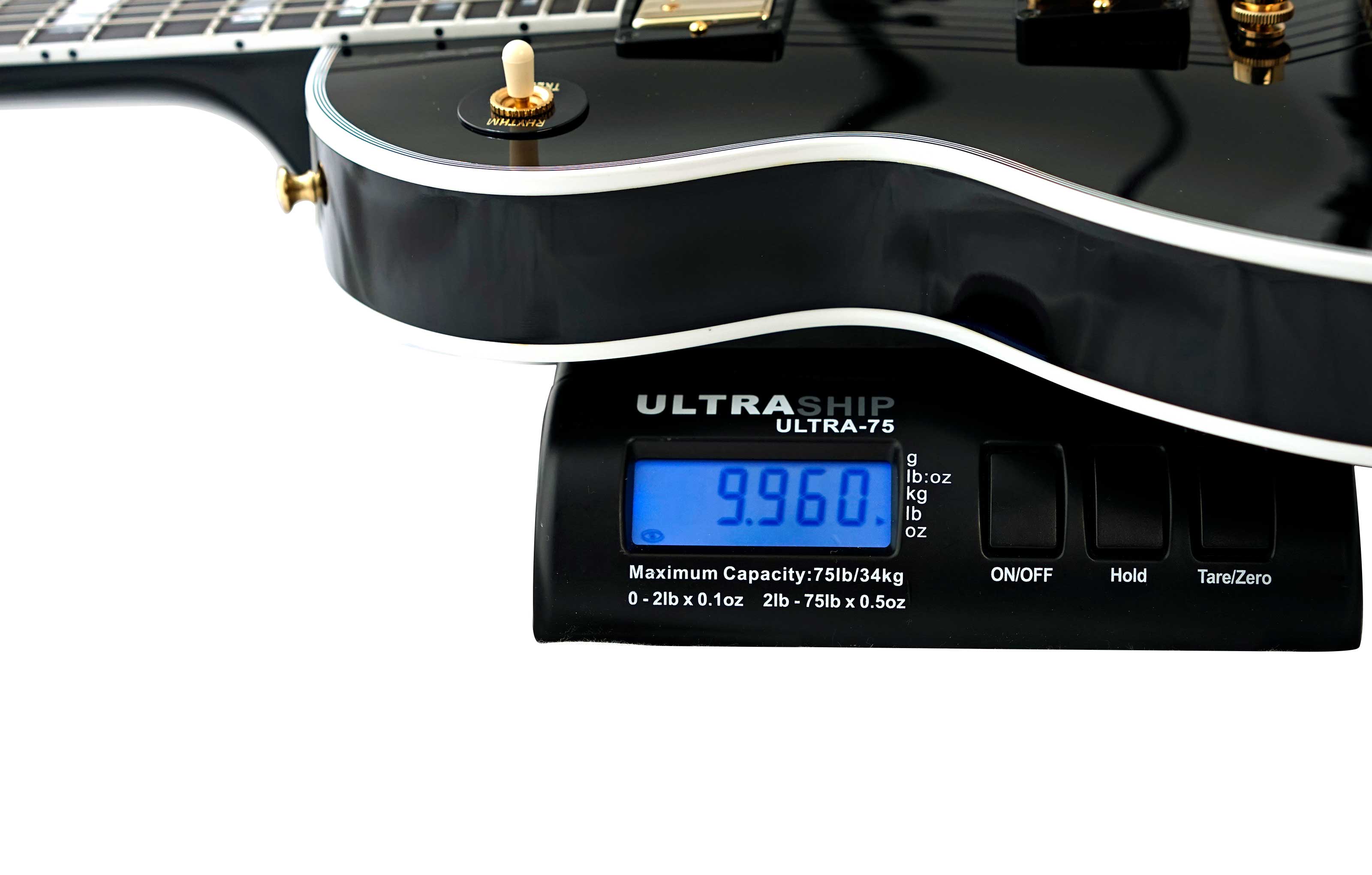 Gibson Custom Shop Les Paul Custom Ebony with Ebony Fingerboard Gloss