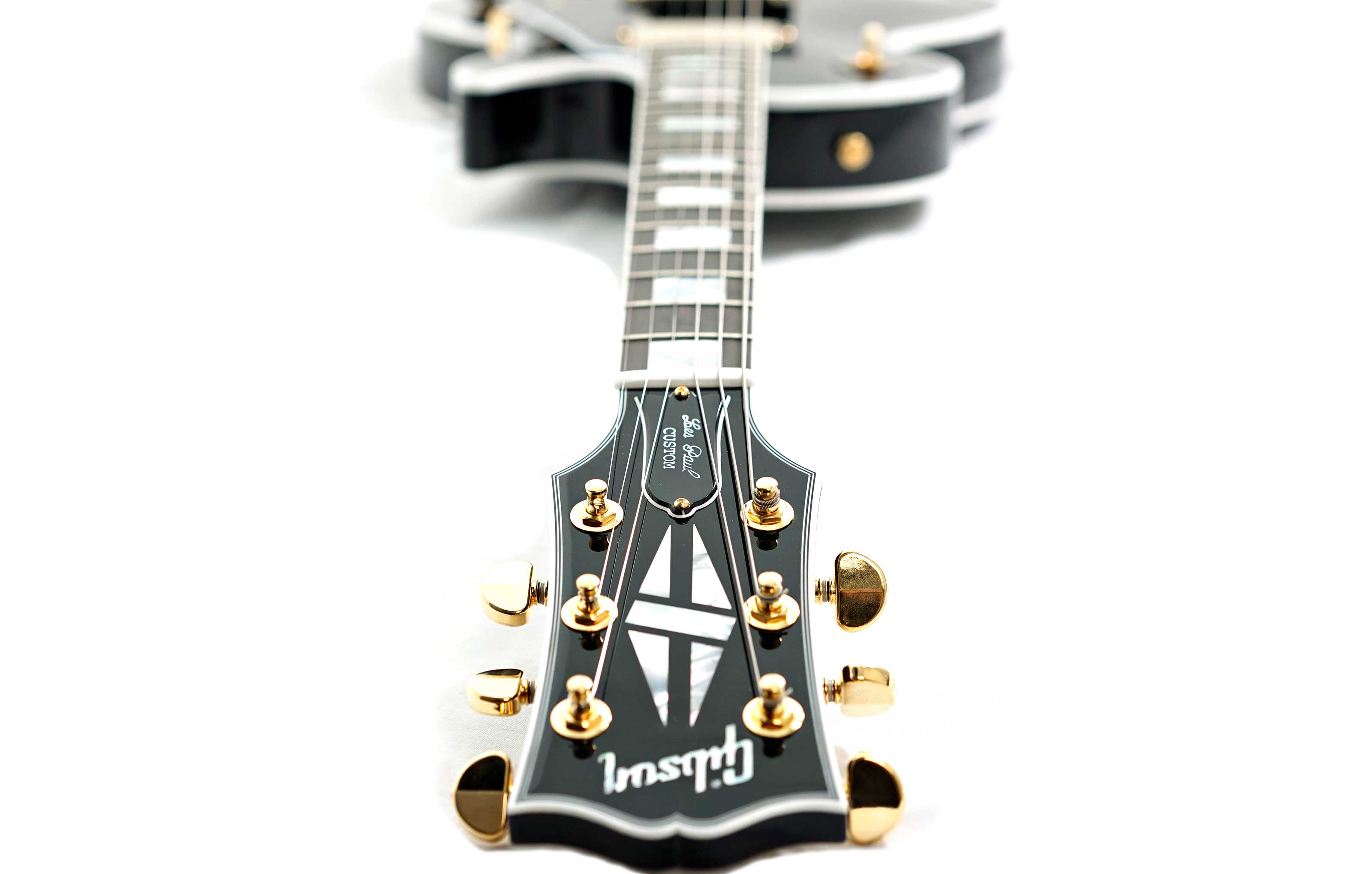 Gibson Custom Shop Les Paul Custom Ebony with Ebony Fingerboard Gloss