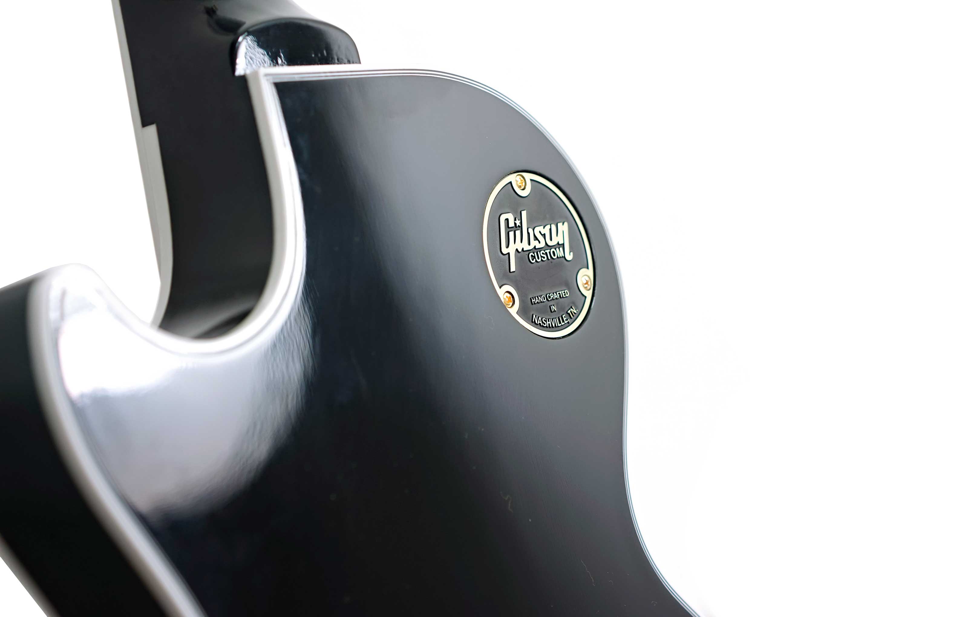 Gibson Custom Shop Les Paul Custom Ebony with Ebony Fingerboard Gloss