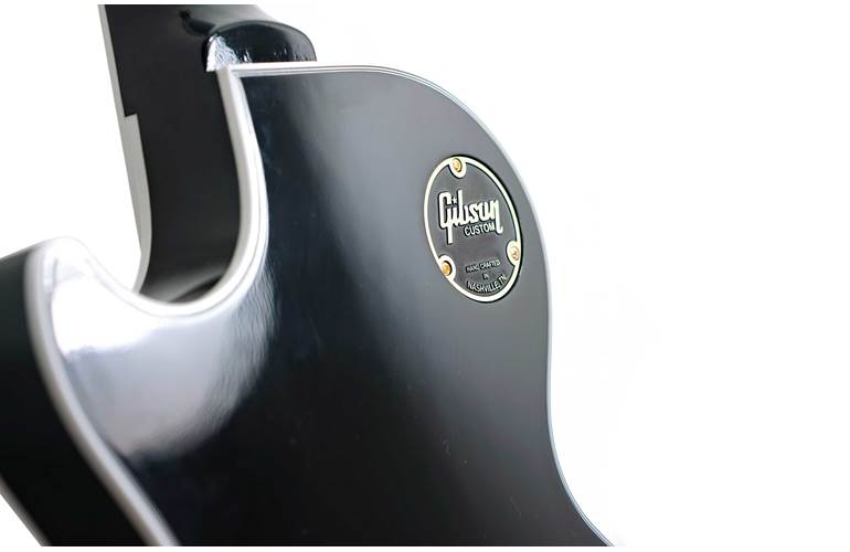 Gibson Custom Shop Les Paul Custom Ebony with Ebony Fingerboard Gloss Gibson Custom Shop Les Paul Custom Ebony with Ebony Fingerboard Gloss
