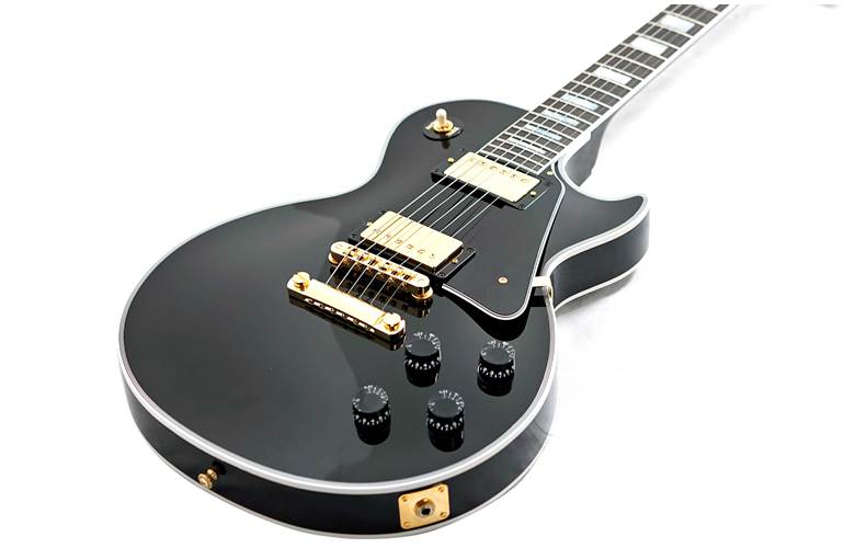 Gibson Custom Shop Les Paul Custom Ebony with Ebony Fingerboard Gloss Gibson Custom Shop Les Paul Custom Ebony with Ebony Fingerboard Gloss