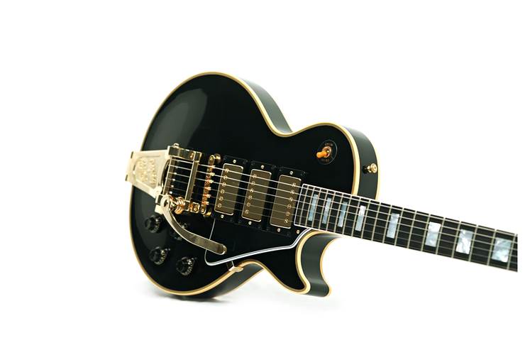 Gibson Custom Shop 1957 Les Paul Custom Reissue 3-Pickup Bigsby VOS #75854 Gibson Custom Shop 1957 Les Paul Custom Reissue 3-Pickup Bigsby VOS #75854