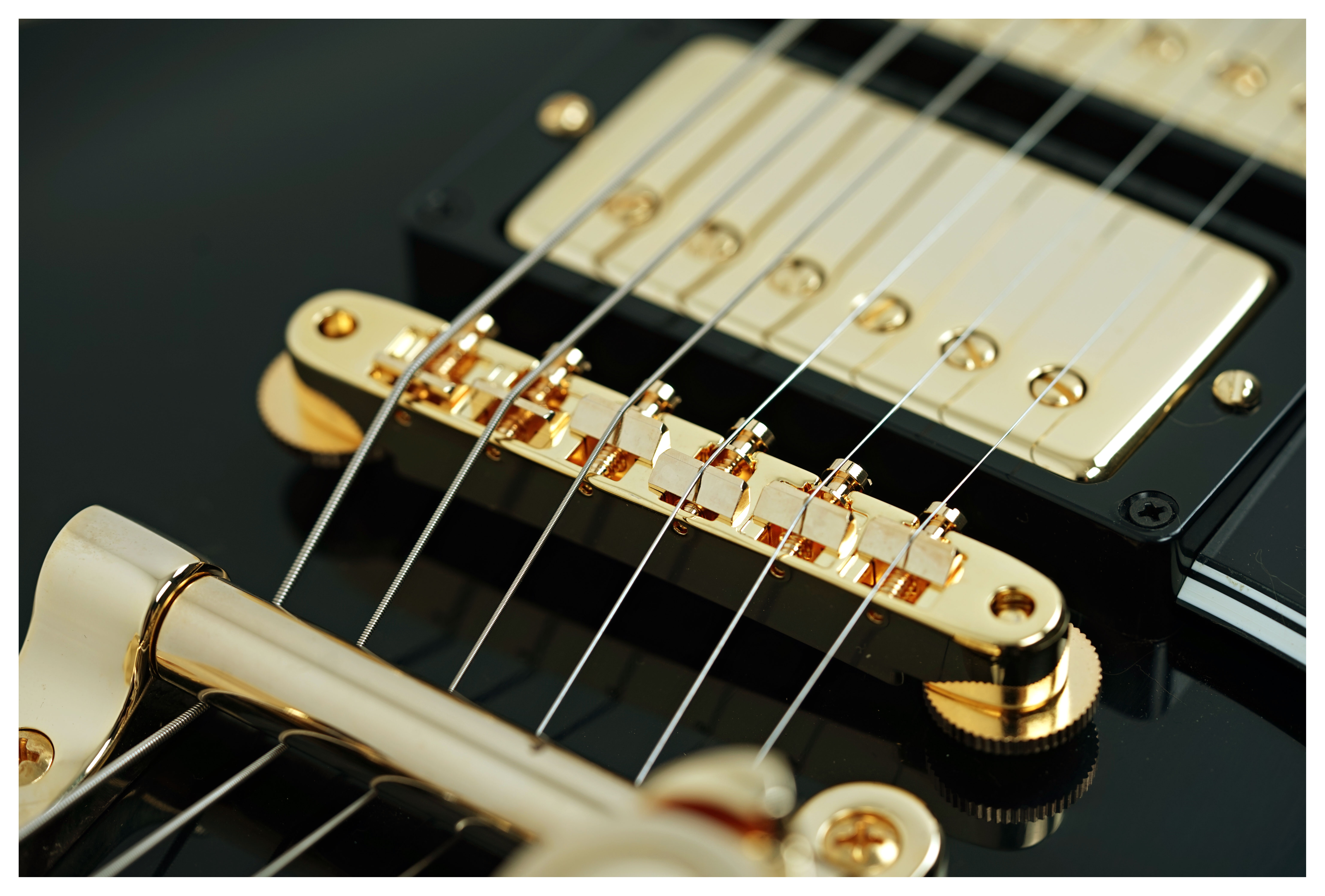 Gibson Custom Shop 1957 Les Paul Custom Reissue 3-Pickup Bigsby VOS #75854