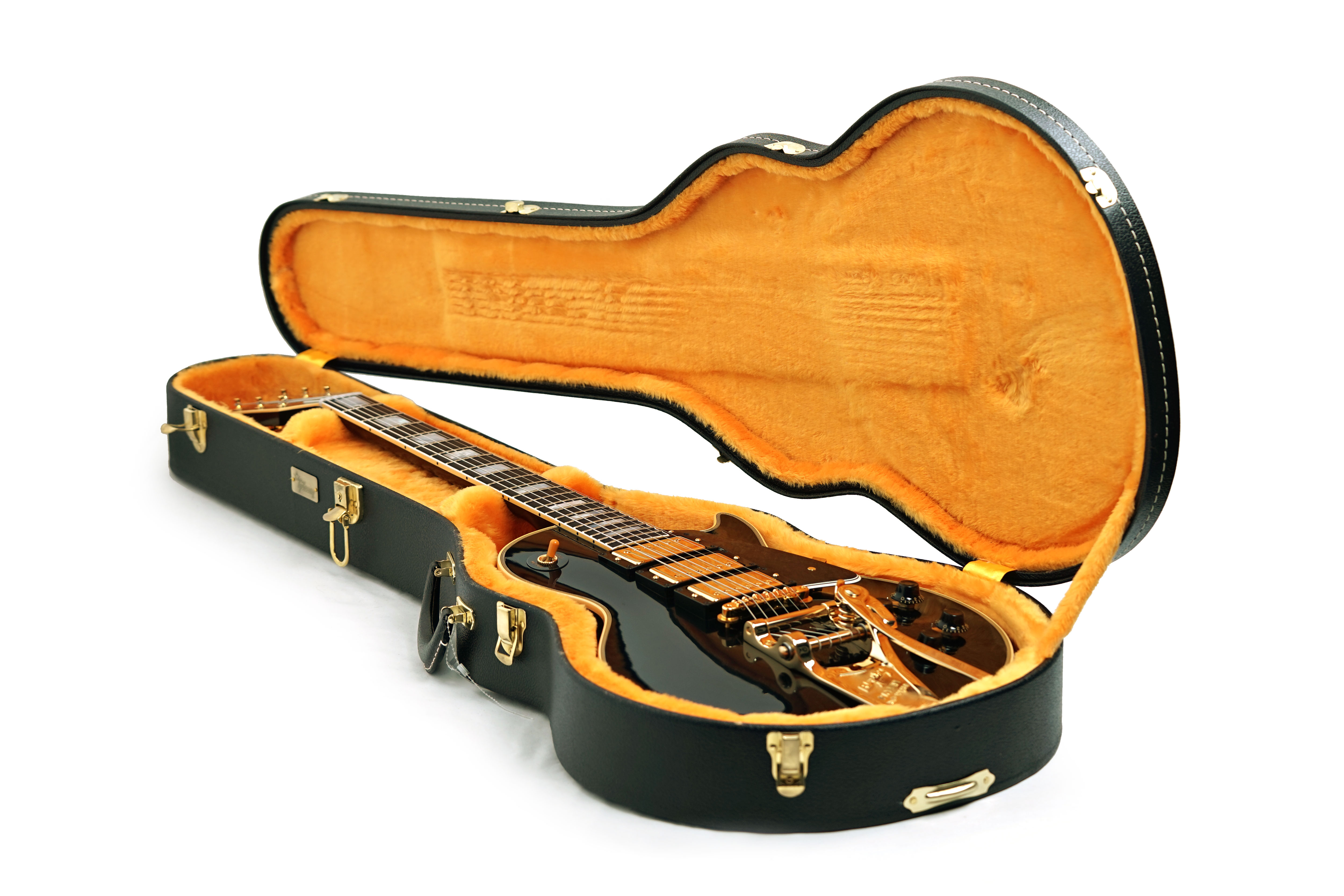 Gibson Custom Shop 1957 Les Paul Custom Reissue 3-Pickup Bigsby VOS #75854