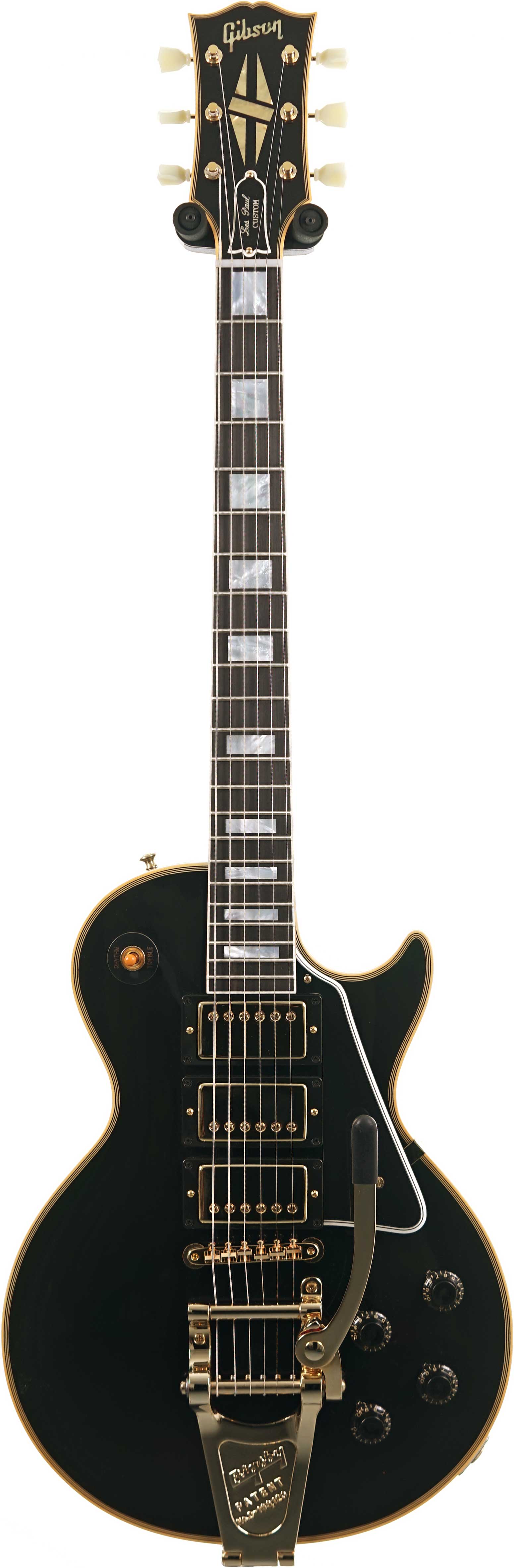 Gibson Custom Shop 1957 Les Paul Custom Reissue 3-Pickup Bigsby VOS #751663