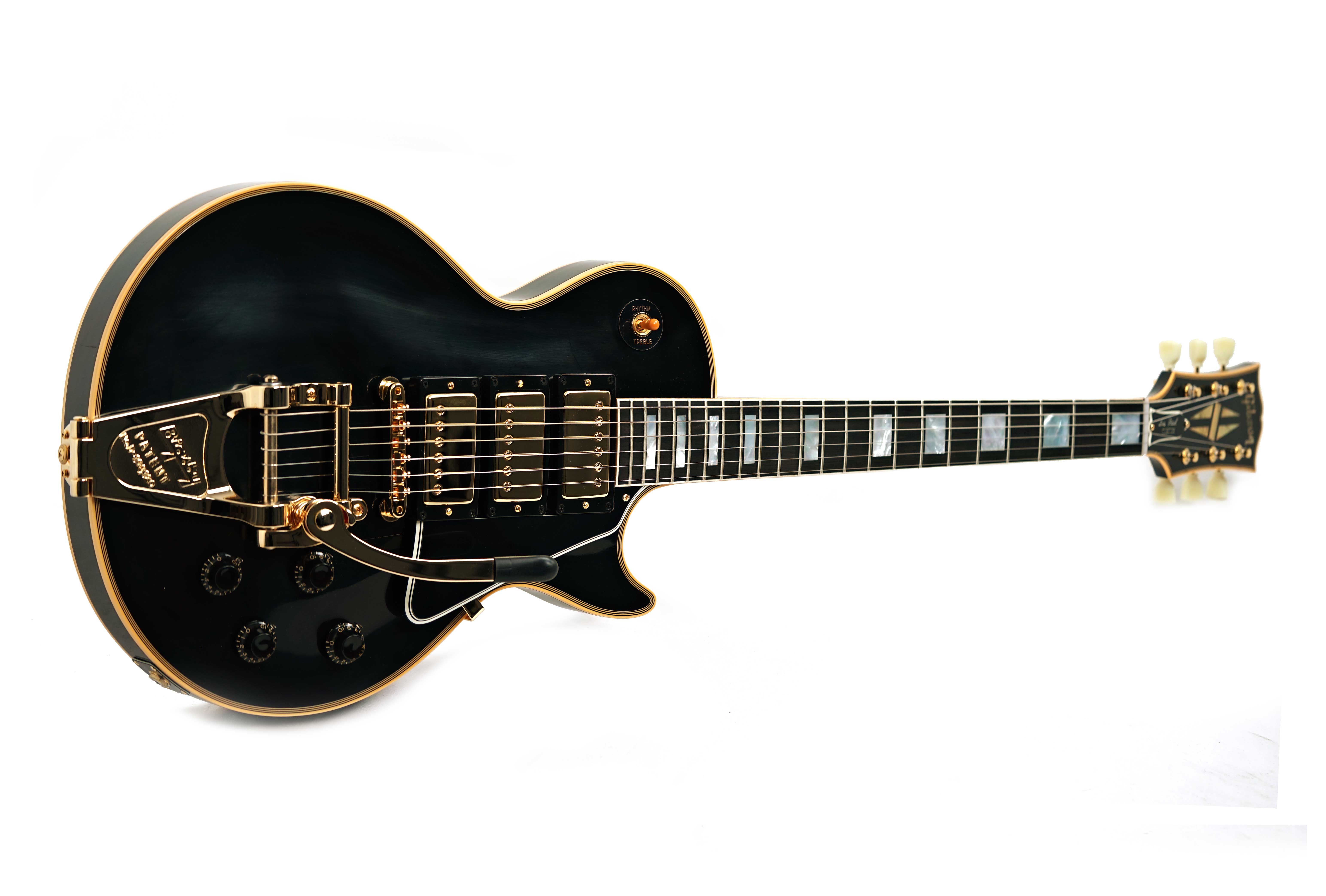 Gibson Custom Shop 1957 Les Paul Custom Reissue 3-Pickup Bigsby VOS #751663