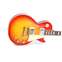 Gibson Custom Shop 1960 Les Paul Standard Reissue VOS Washed Cherry Sunburst #04066 Front View