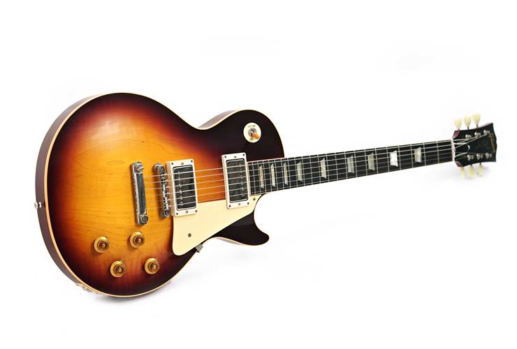Gibson Custom Shop 1958 Les Paul Standard Reissue Bourbon Burst VOS #841980 Gibson Custom Shop 1958 Les Paul Standard Reissue Bourbon Burst VOS #841980