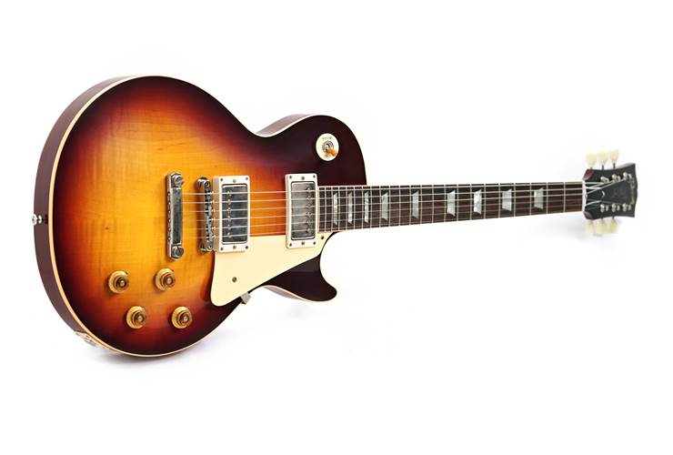 Gibson Custom Shop 1958 Les Paul Standard Reissue Bourbon Burst VOS #841879 Gibson Custom Shop 1958 Les Paul Standard Reissue Bourbon Burst VOS #841879
