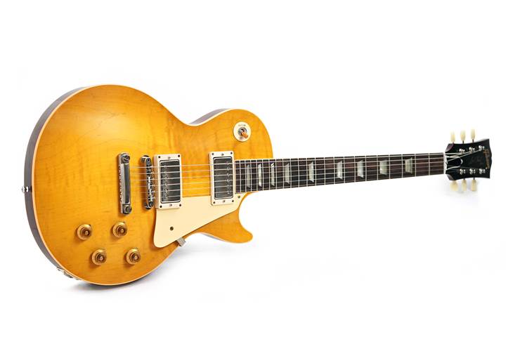 Gibson Custom Shop 1958 Les Paul Standard Reissue Lemon Burst VOS #85614 Gibson Custom Shop 1958 Les Paul Standard Reissue Lemon Burst VOS #85614
