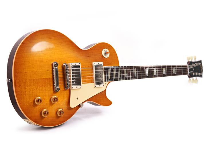 Gibson Custom Shop 1958 Les Paul Standard Reissue Lemon Burst VOS #85483 Gibson Custom Shop 1958 Les Paul Standard Reissue Lemon Burst VOS #85483
