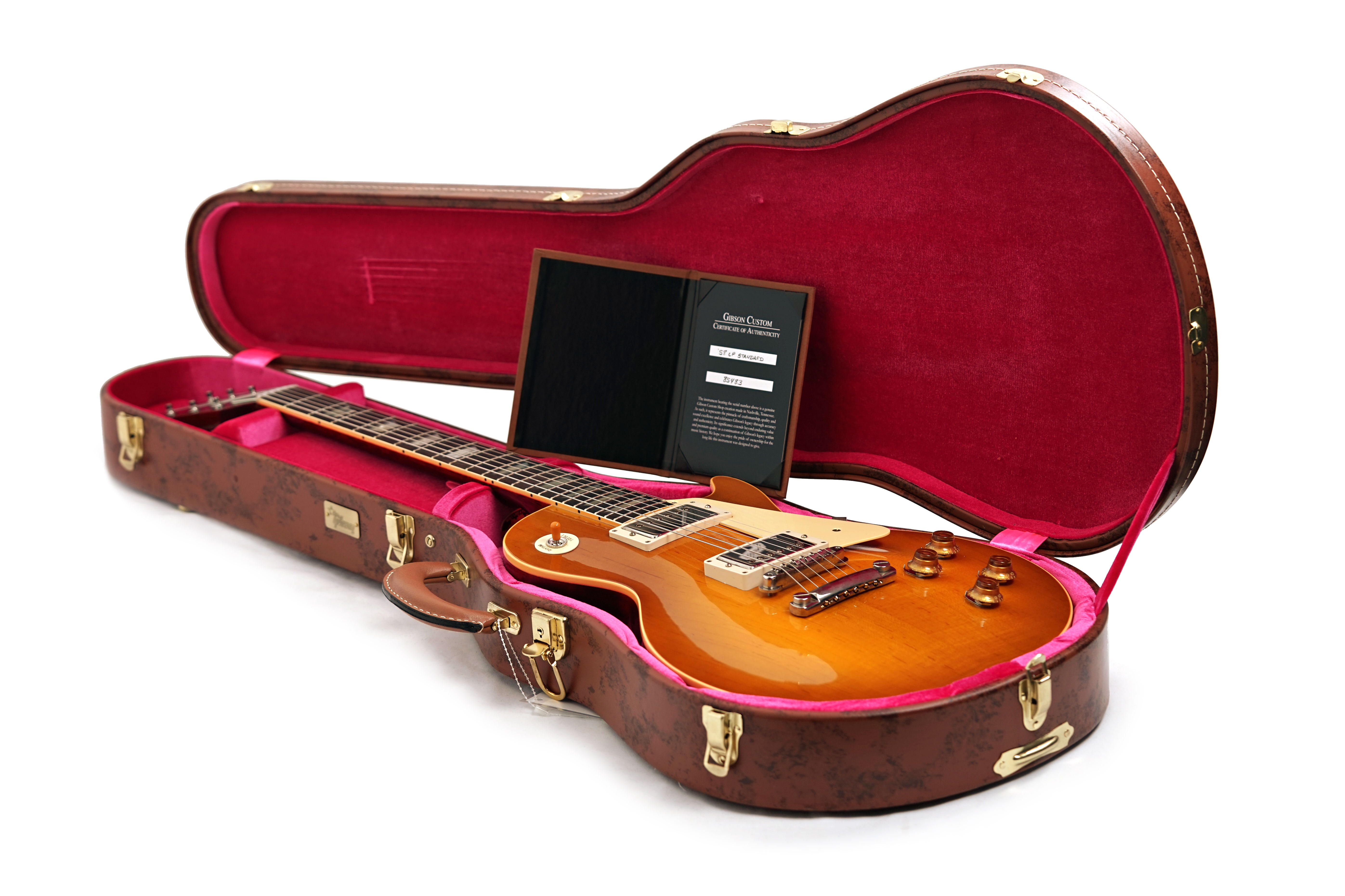 Gibson Custom Shop 1958 Les Paul Standard Reissue Lemon Burst VOS #85483