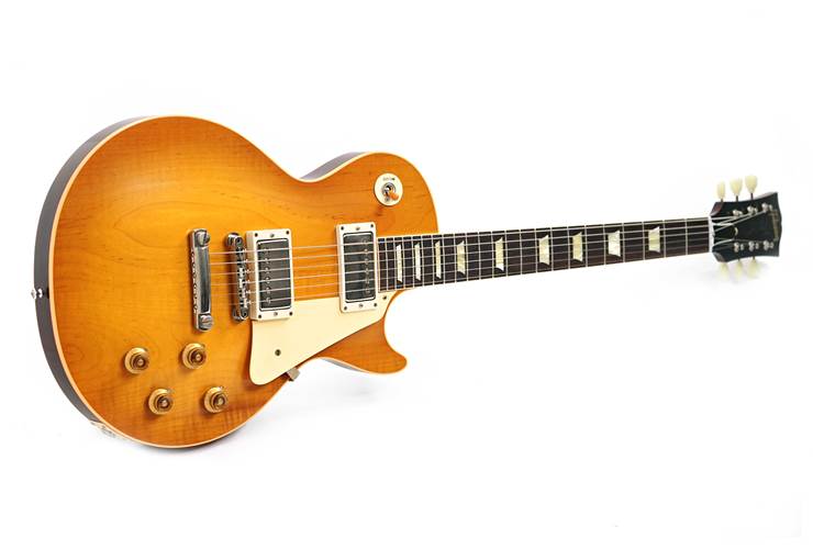 Gibson Custom Shop 1958 Les Paul Standard Reissue Lemon Burst VOS #85401 Gibson Custom Shop 1958 Les Paul Standard Reissue Lemon Burst VOS #85401
