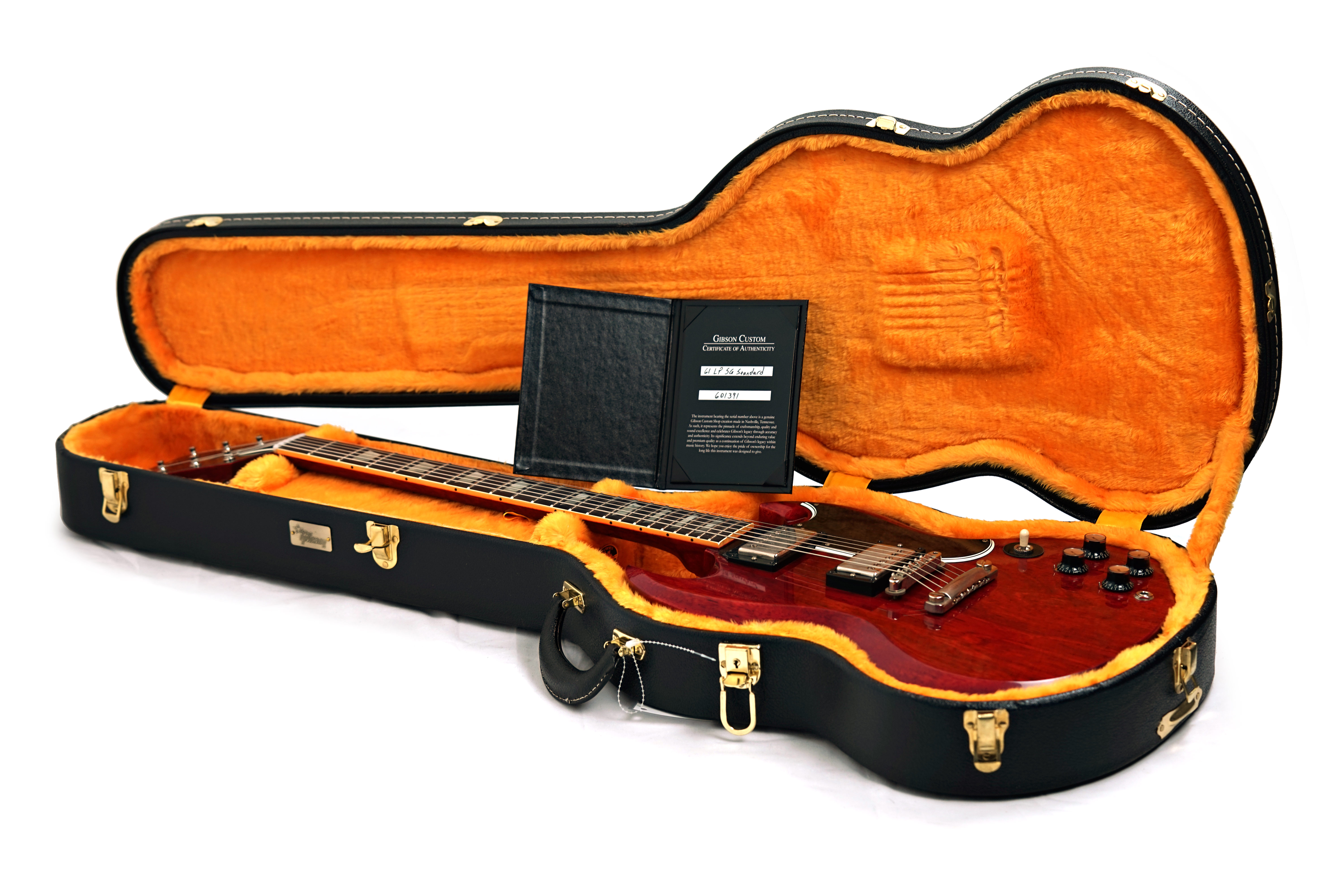 Gibson Custom Shop 1961 Les Paul SG Standard Reissue Stop-Bar VOS #601391