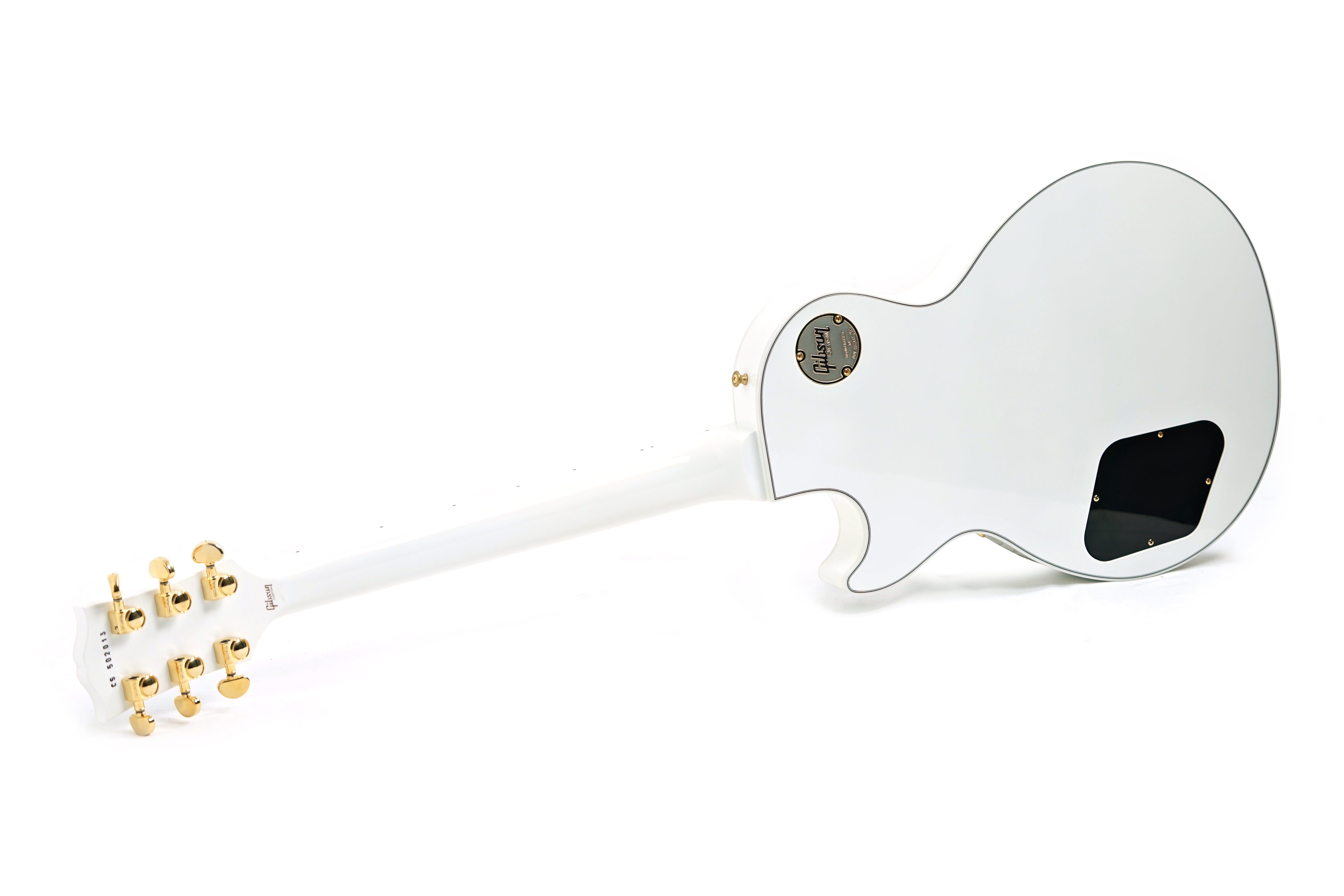 Gibson Custom Shop Les Paul Custom Alpine White with Ebony Fingerboard Gloss (Ex-Demo) #CS502013
