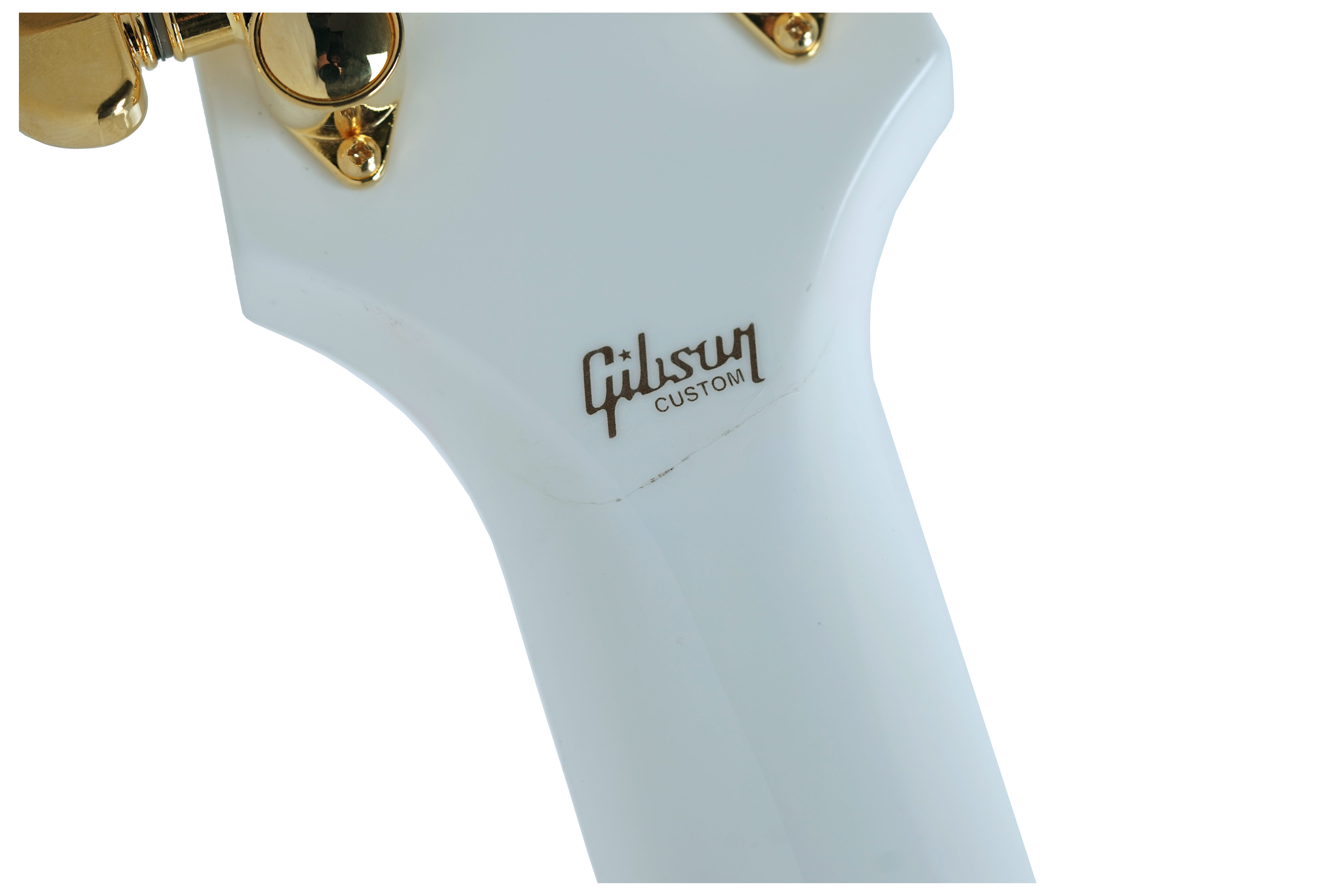 Gibson Custom Shop Les Paul Custom Alpine White with Ebony Fingerboard Gloss (Ex-Demo) #CS502013