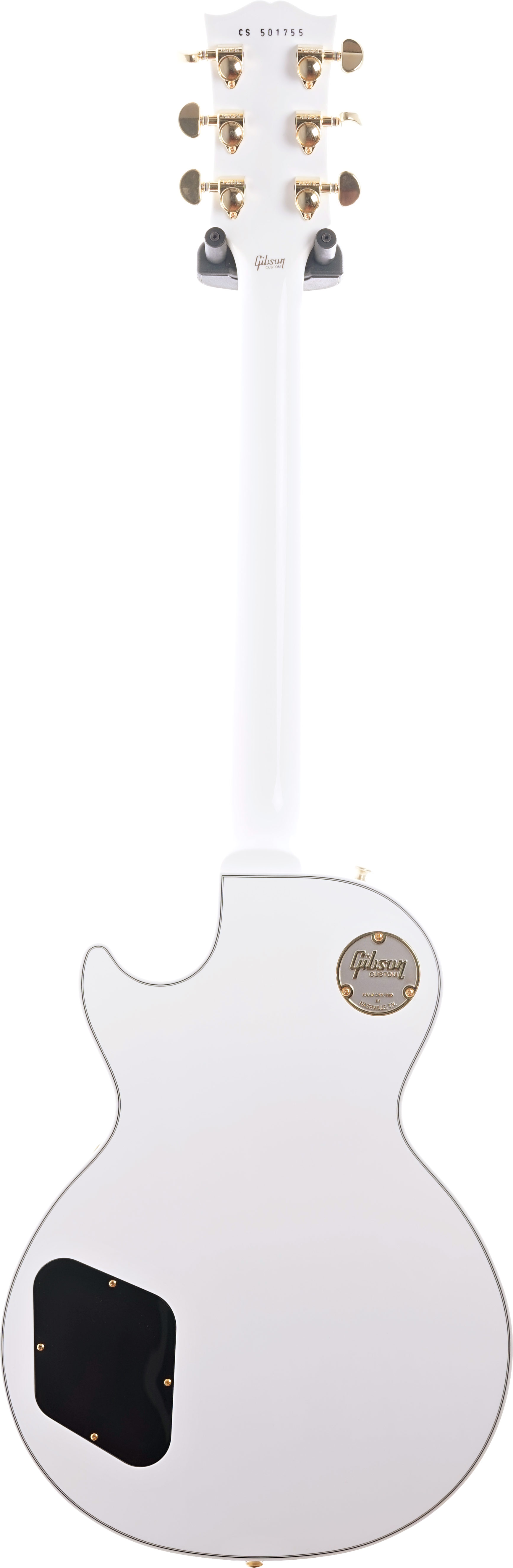 Gibson Custom Shop Les Paul Custom Alpine White with Ebony Fingerboard Gloss (Ex-Demo) #CS501755