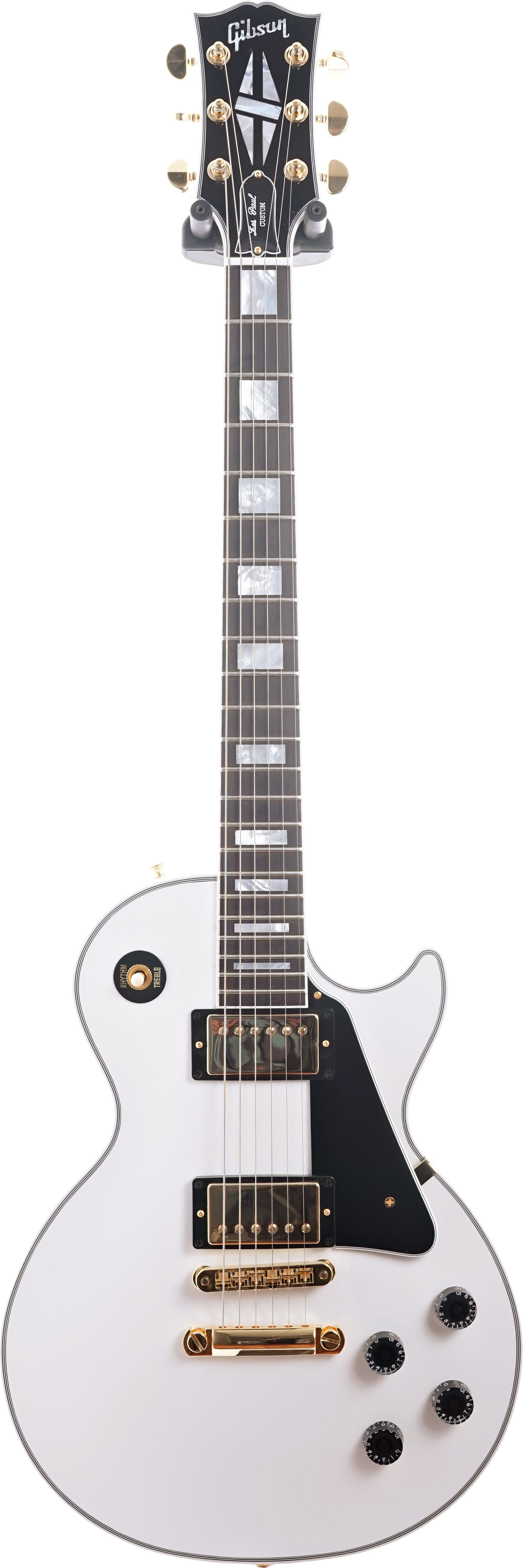 Gibson Custom Shop Les Paul Custom Alpine White with Ebony Fingerboard Gloss (Ex-Demo) #CS501755