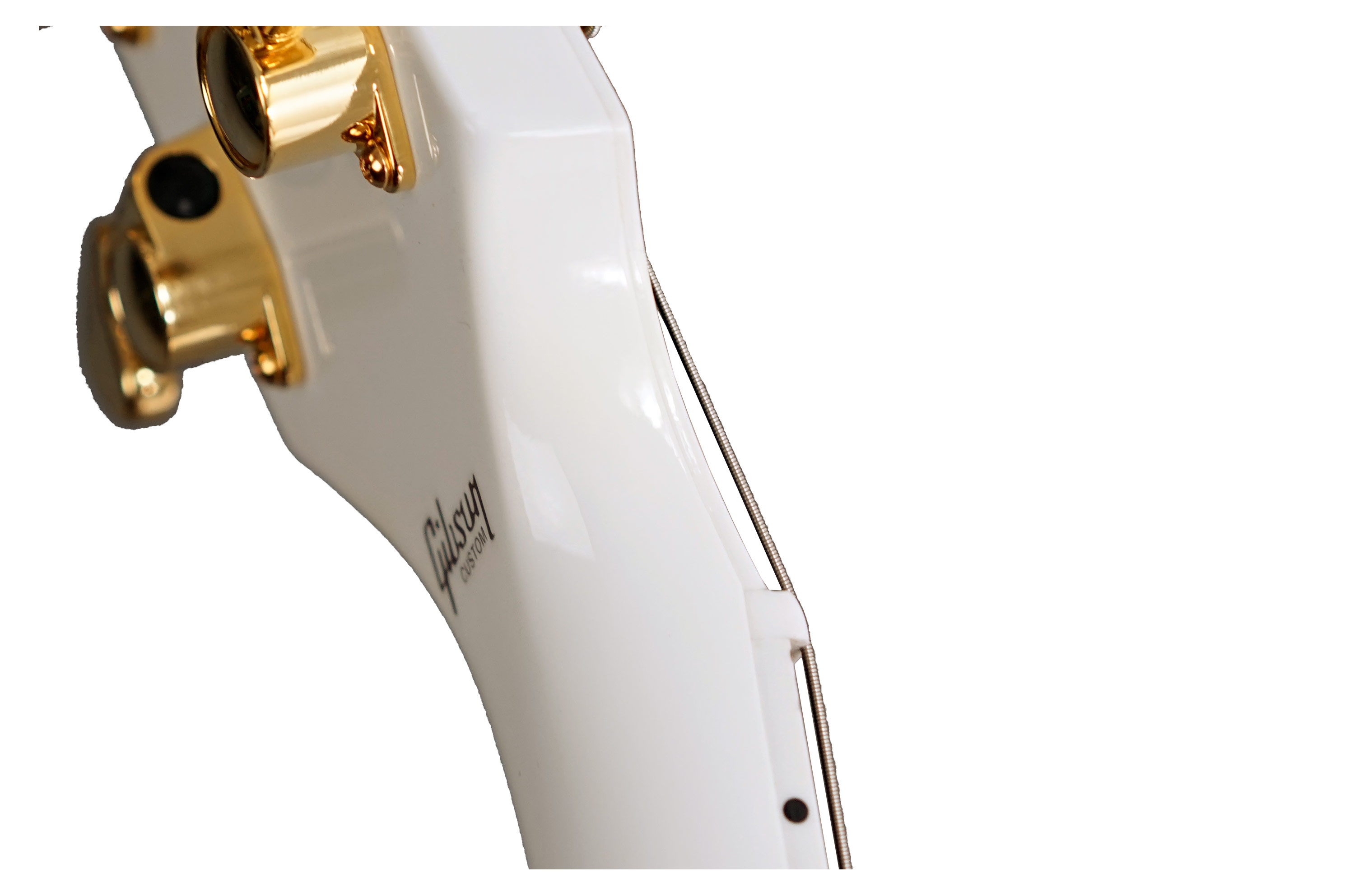 Gibson Custom Shop Les Paul Custom Alpine White with Ebony Fingerboard Gloss (Ex-Demo) #CS501755
