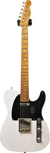 Fender Custom Shop 1953 Telecaster Journeyman Relic White Blonde Maple Fingerboard Master Builder Designed by Paul Waller #R99359