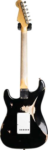 Fender Custom Shop 1961 Stratocaster Heavy Relic Black over Desert Sand Rosewood Fingerboard Master Builder Designed by Dale Wilson #R121559 Fender Custom Shop 1961 Stratocaster Heavy Relic Black over Desert Sand Rosewood Fingerboard Master Builder Designed by Dale Wilson #R121559
