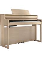 Roland HP704 Digital Piano Light Oak