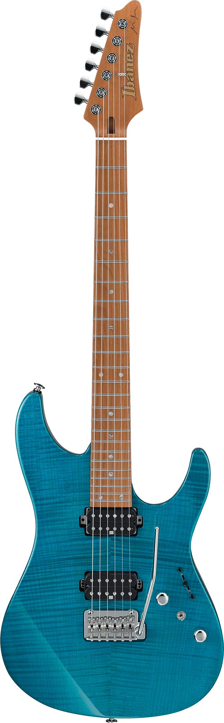 Ibanez MM1 Martin Miller Transparent Aqua Blue