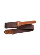 Taylor Chocolate Brown Cotton 2 Inch GS Mini Guitar Strap